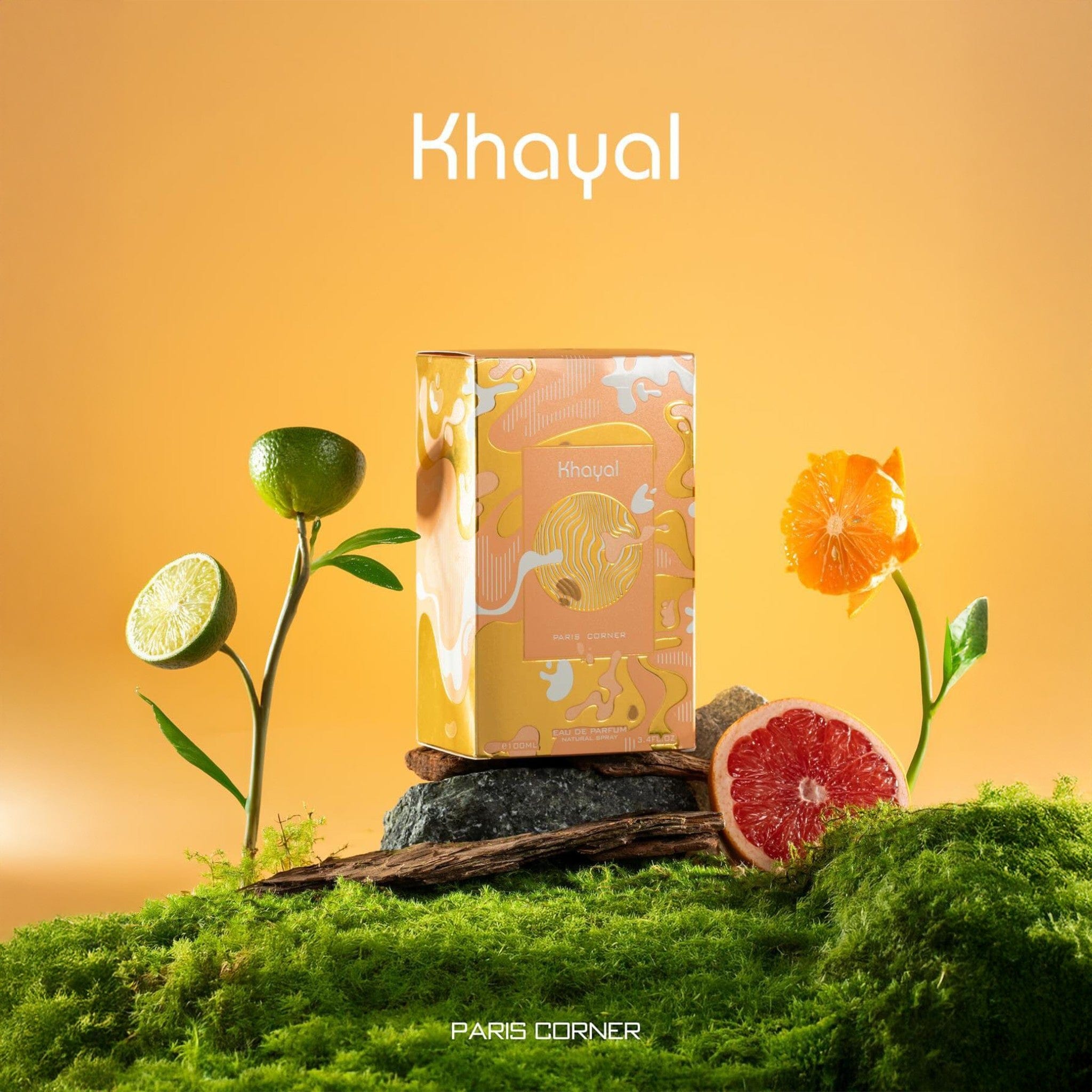 Khayal EDP 100ml by Paris Corner - Unisex Perfume - EDP - 100ml 308622