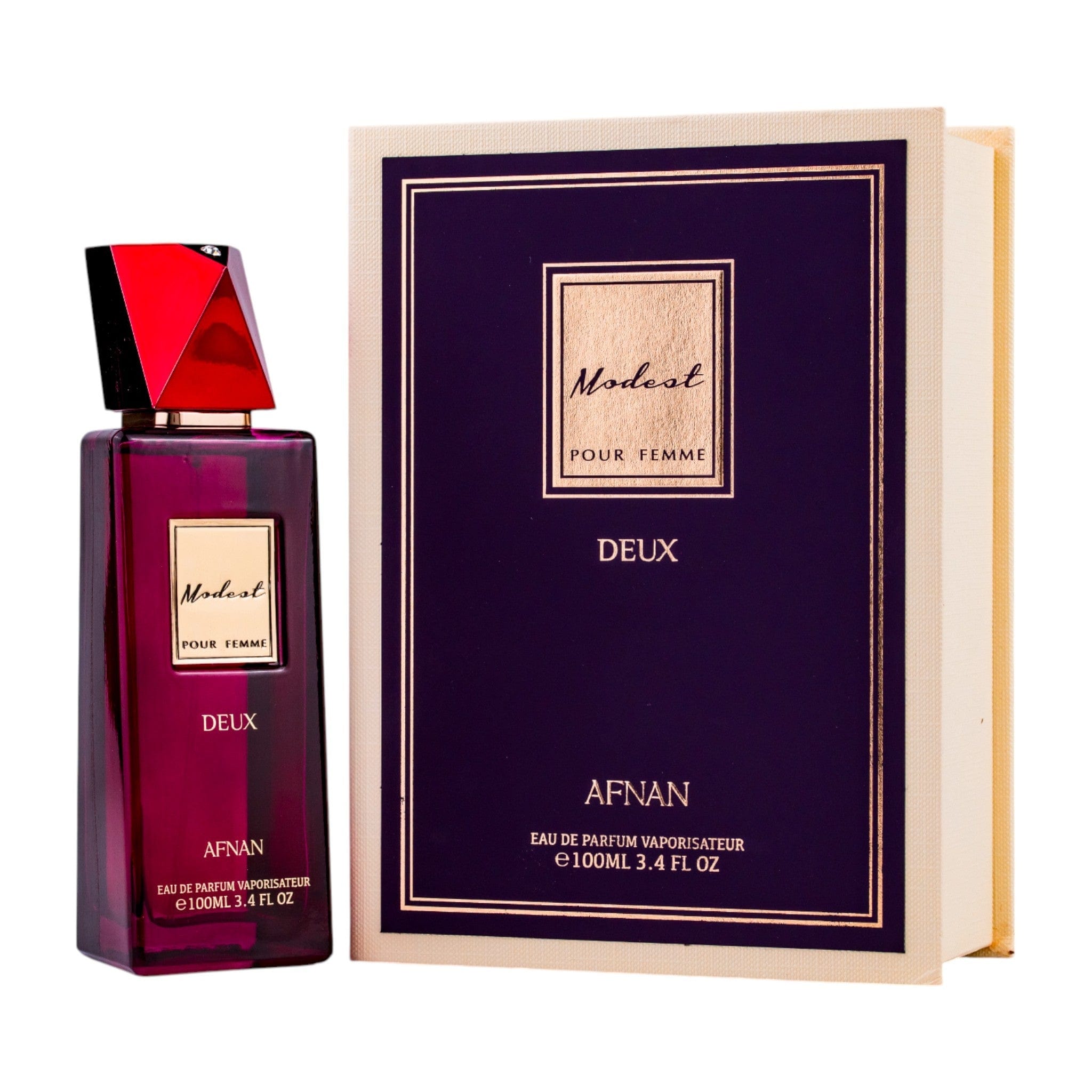 Modest Deux Pour Femme by Afnan - Women Perfume - EDP 100 ml 307957