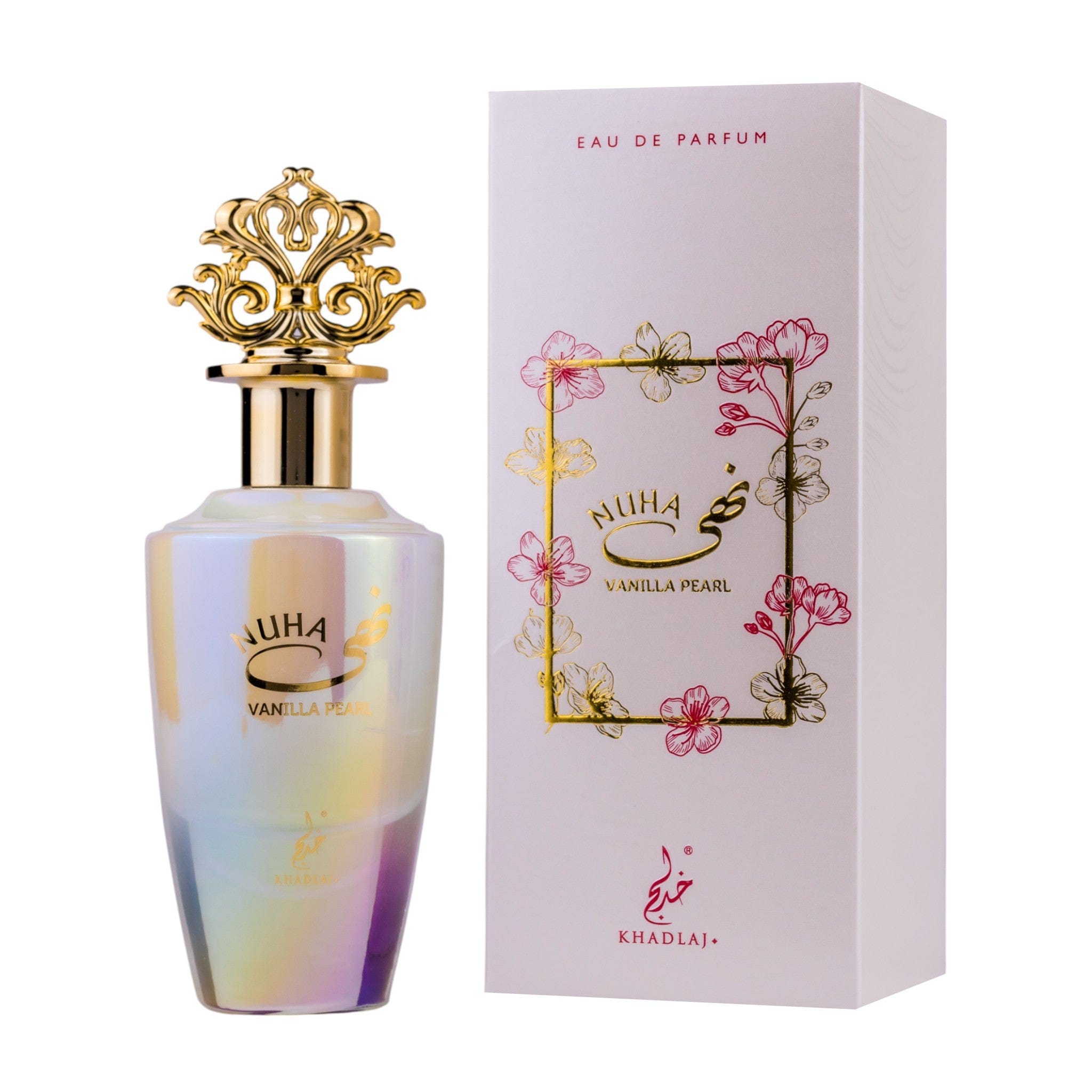 Nuha Vanilla Pearl EDP 85ml by Khadlaj - Women Perfume - EDP - 85ml 309046