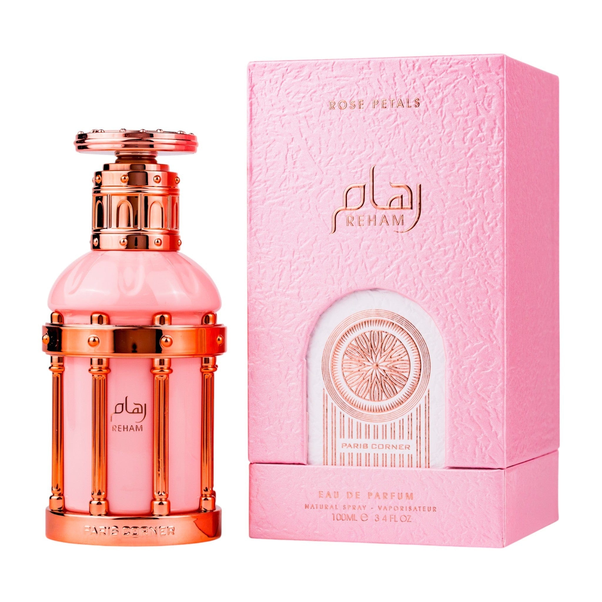 Reham Rose Petals Eau de Parfum 100ml by Paris Corner - Women Perfume - EDP - 100ml 309414