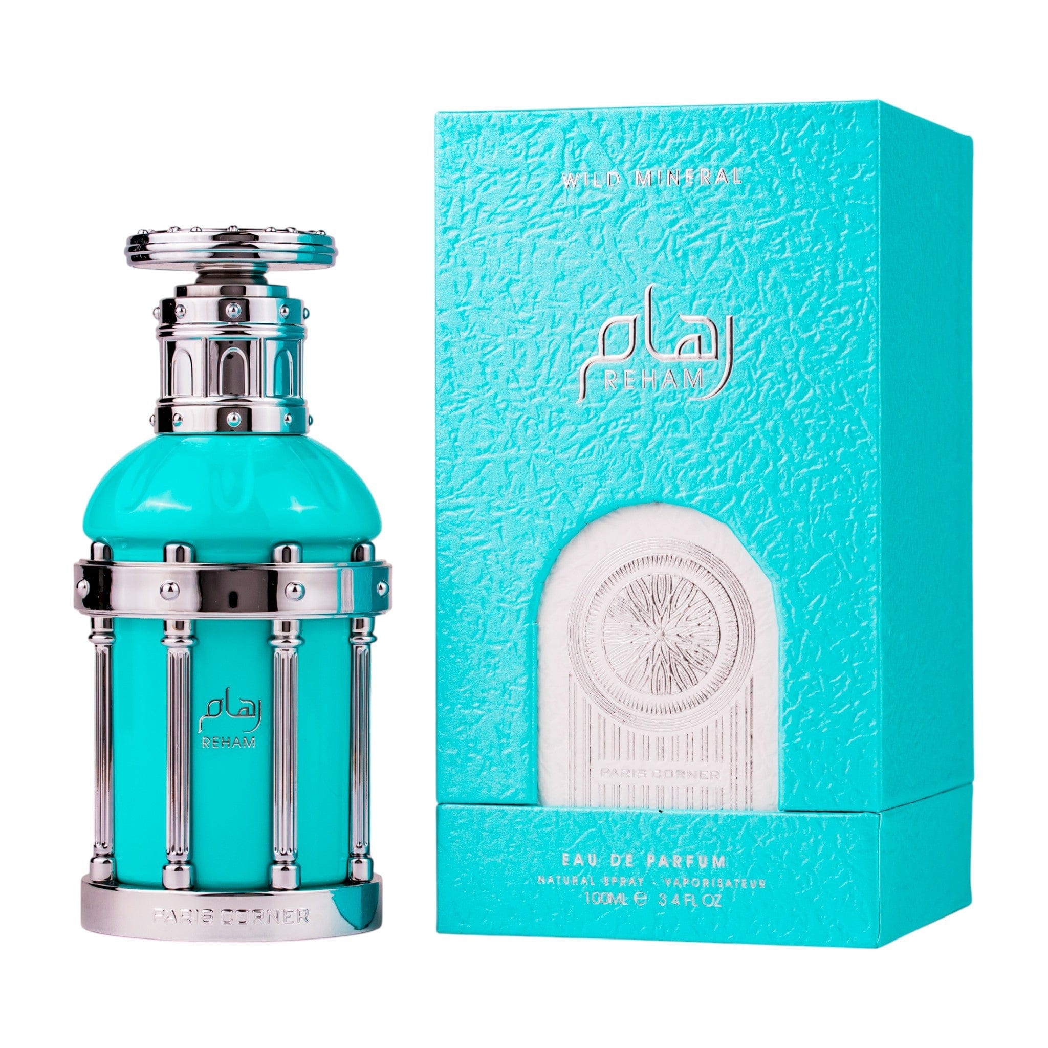 Reham Wild Mineral Eau de Parfum 100ml by Paris Corner - Men Perfume - EDP - 100ml 309412