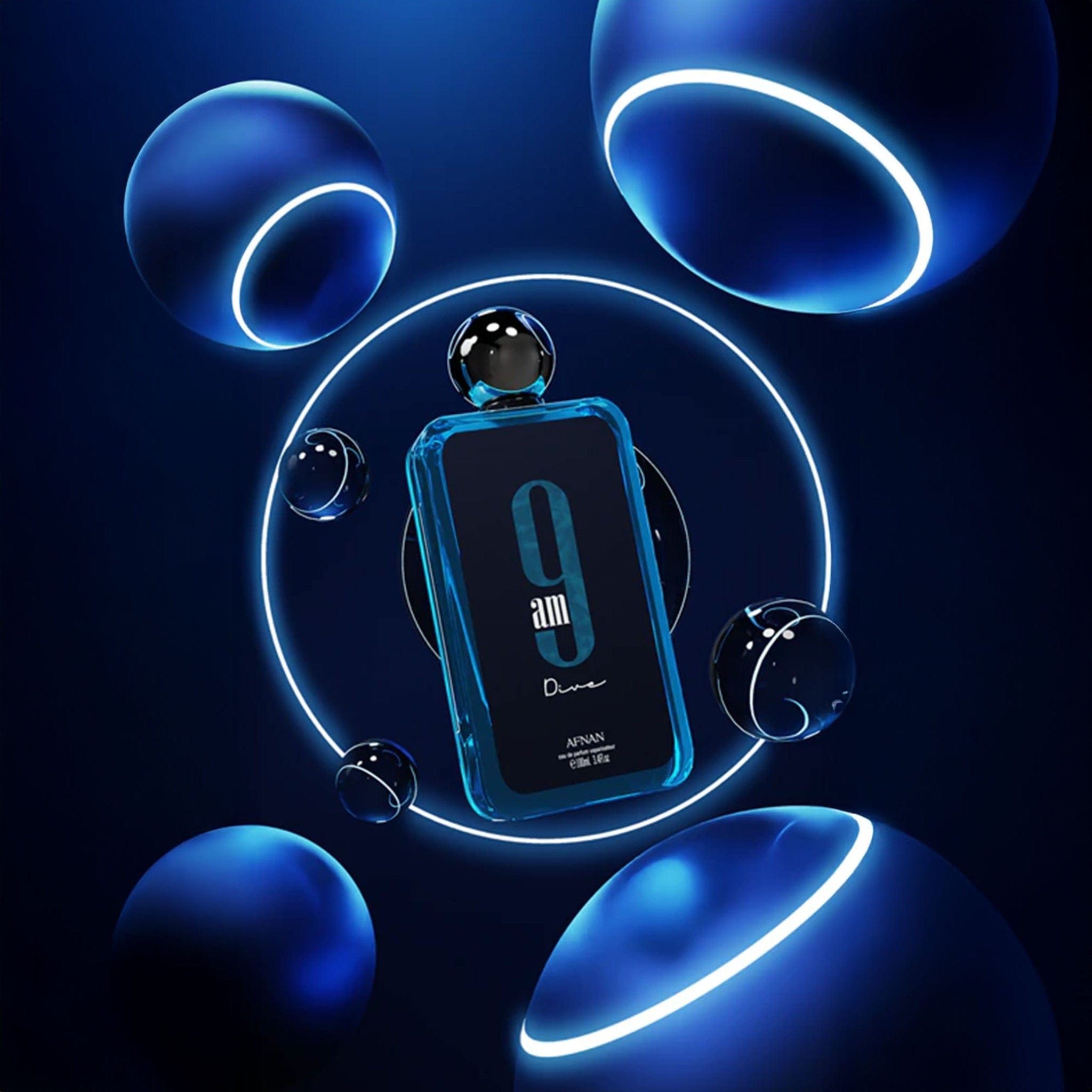 9 AM Dive Homme EDP 100ml by Afnan - Men Perfume - EDP - 100ml 308682