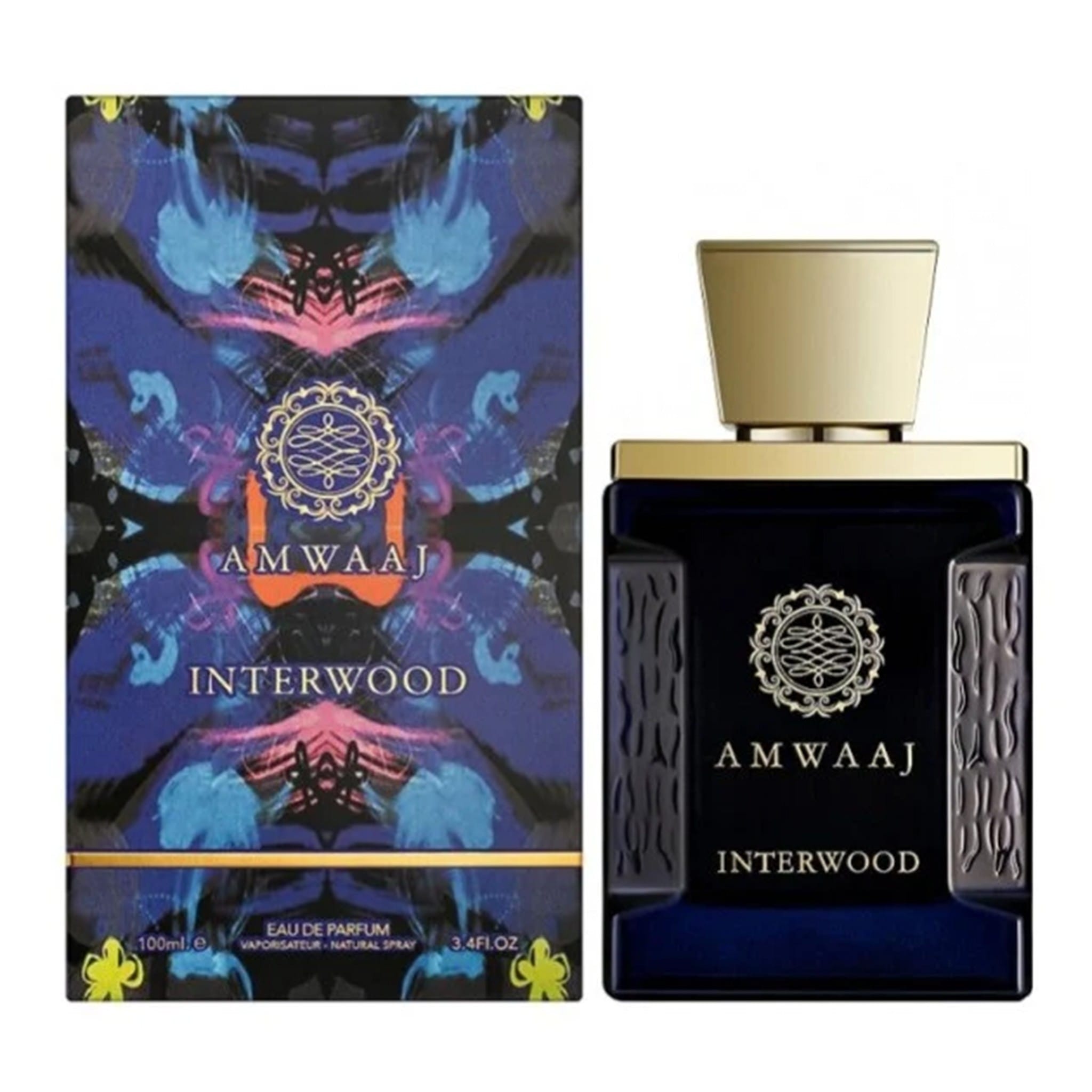 Amwaaj Interwood by Fragrance World - Unisex Perfume - EDP - 100 ml 311209