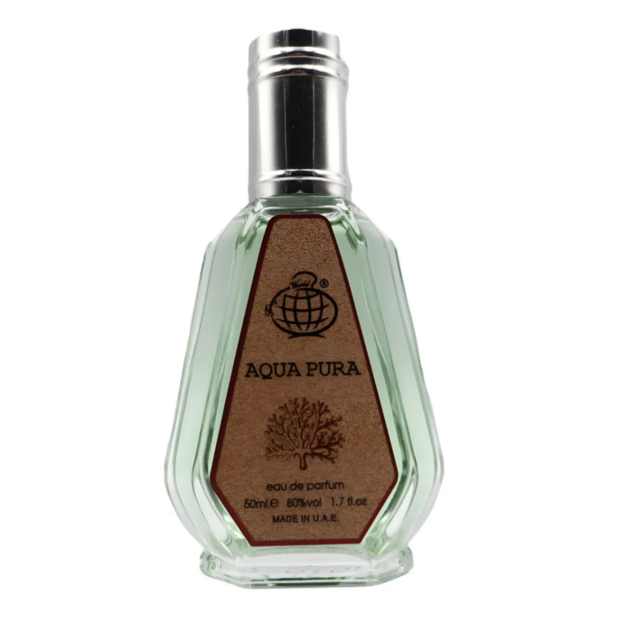 Aqua Pura Eau de Parfum by Fragrance World - Unisex Perfume - EDP - 50ml 310607