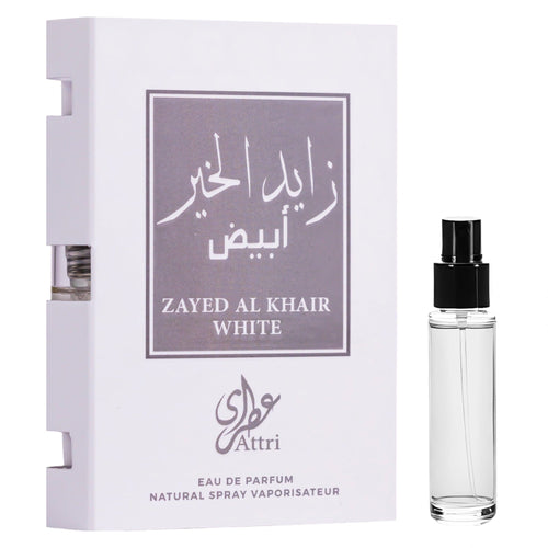 Arabian perfume Attri Zayed al Khair White 2ml Eau de parfum 307100