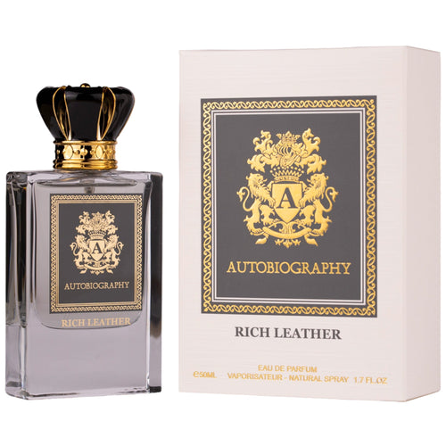 Arabian perfume Autobiography by Paris Corner Rich Leather 50ml Eau de parfum 307037