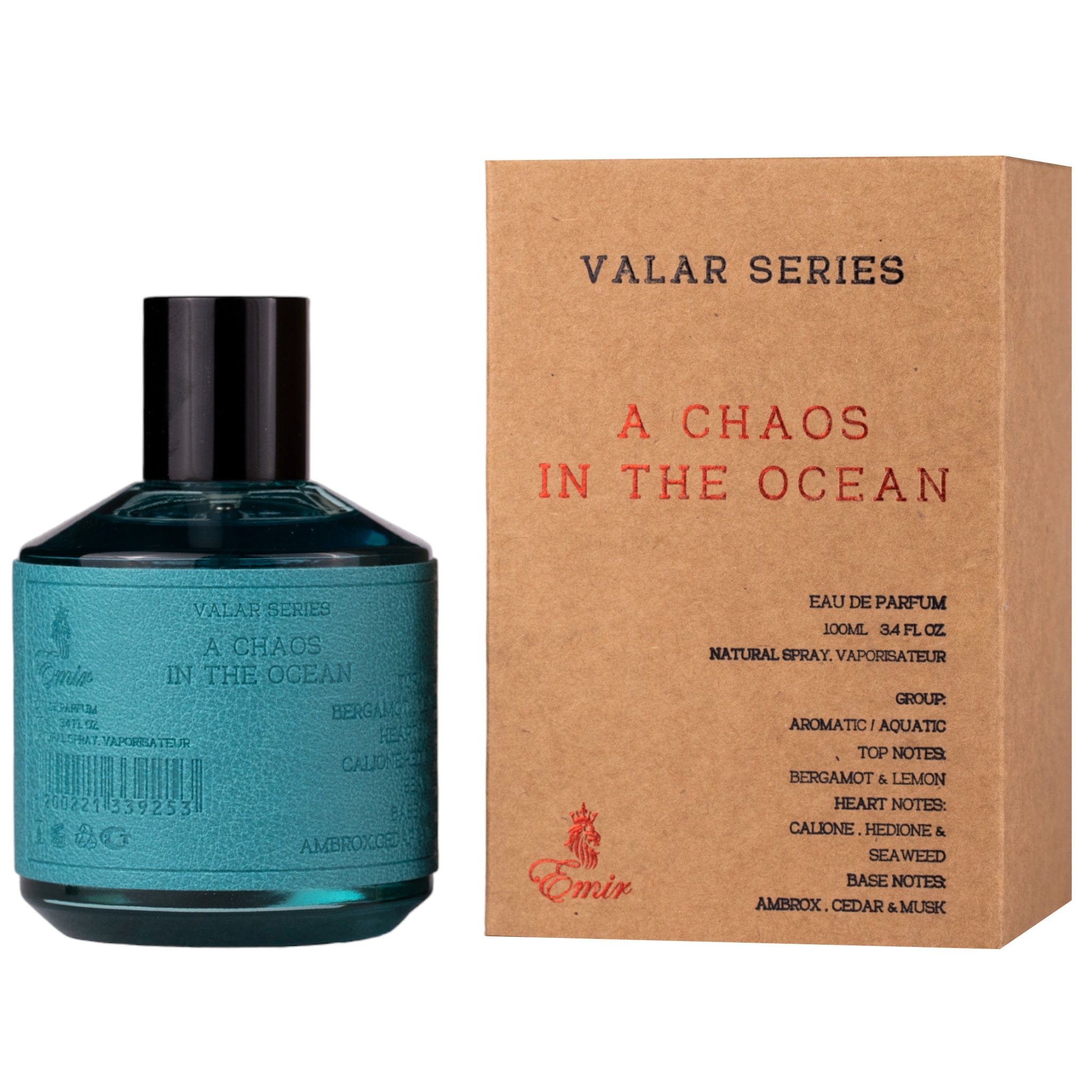 Arabian perfume Emir by Paris Corner A Chaos in the Ocean 100ml Eau de parfum 307204