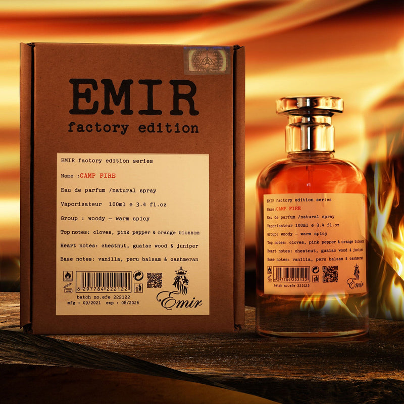 Arabian perfume Emir by Paris Corner Camp Fire Factory Edition 100ml Eau de parfum 307174