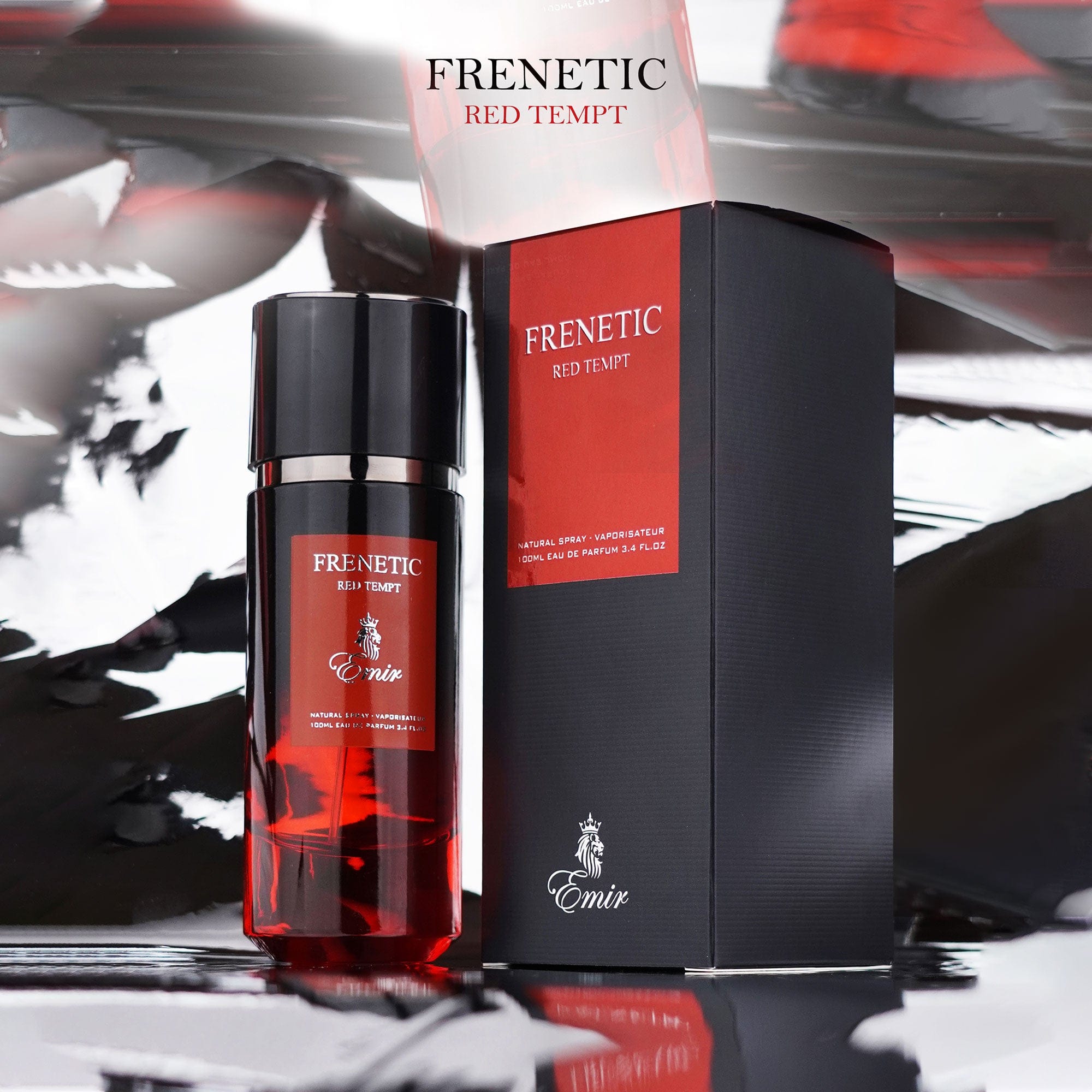 Arabian perfume Emir by Paris Corner Frenetic Red Tempt 100ml Eau de parfum 307176