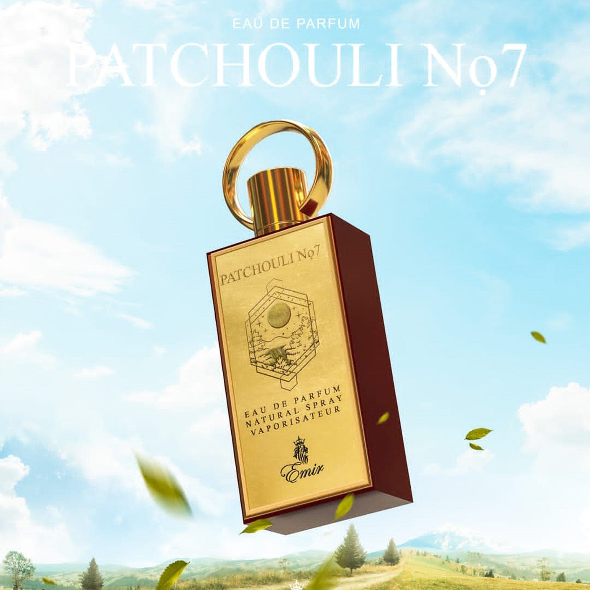 Arabian perfume Emir by Paris Corner Patchouli No. 7 60ml Eau de parfum 307200