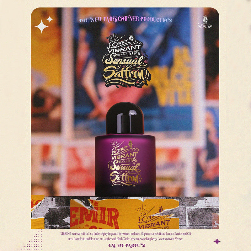 Arabian perfume Emir by Paris Corner Vibrant Sensual Saffron 100ml Eau de parfum 307171