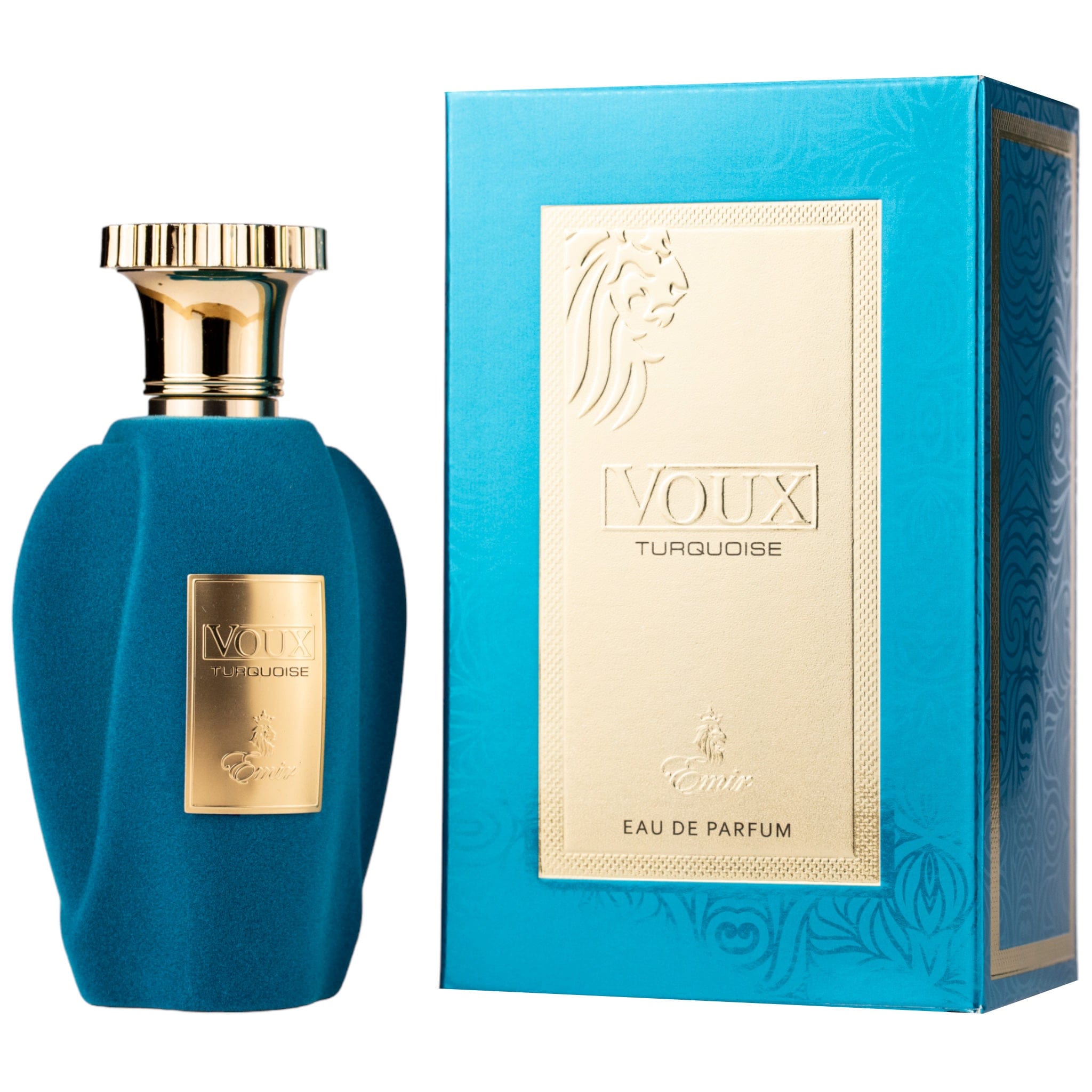 Corner Voux Turquoise