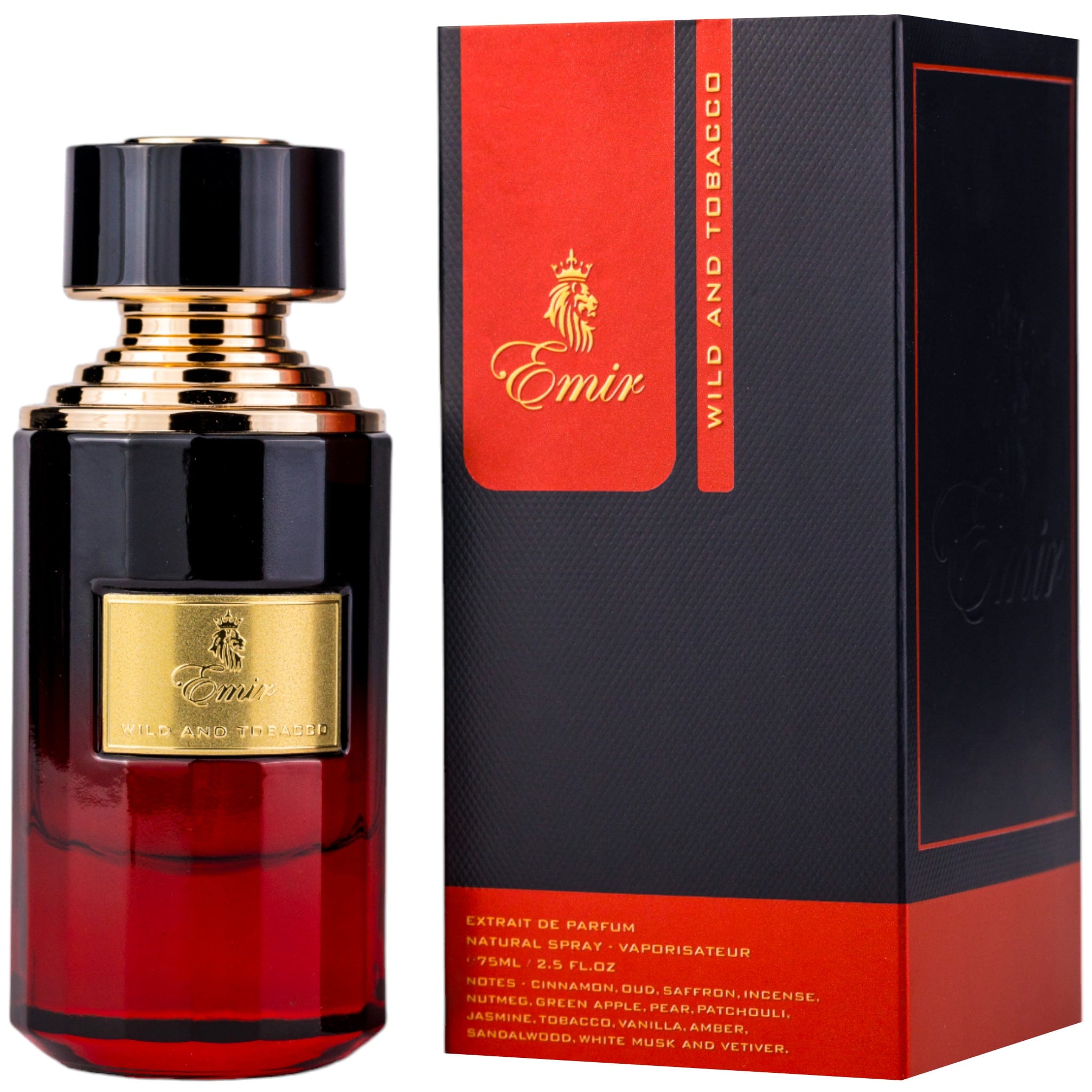 Arabian perfume Emir by Paris Corner Wild and Tobacco 75ml Eau de parfum 307599