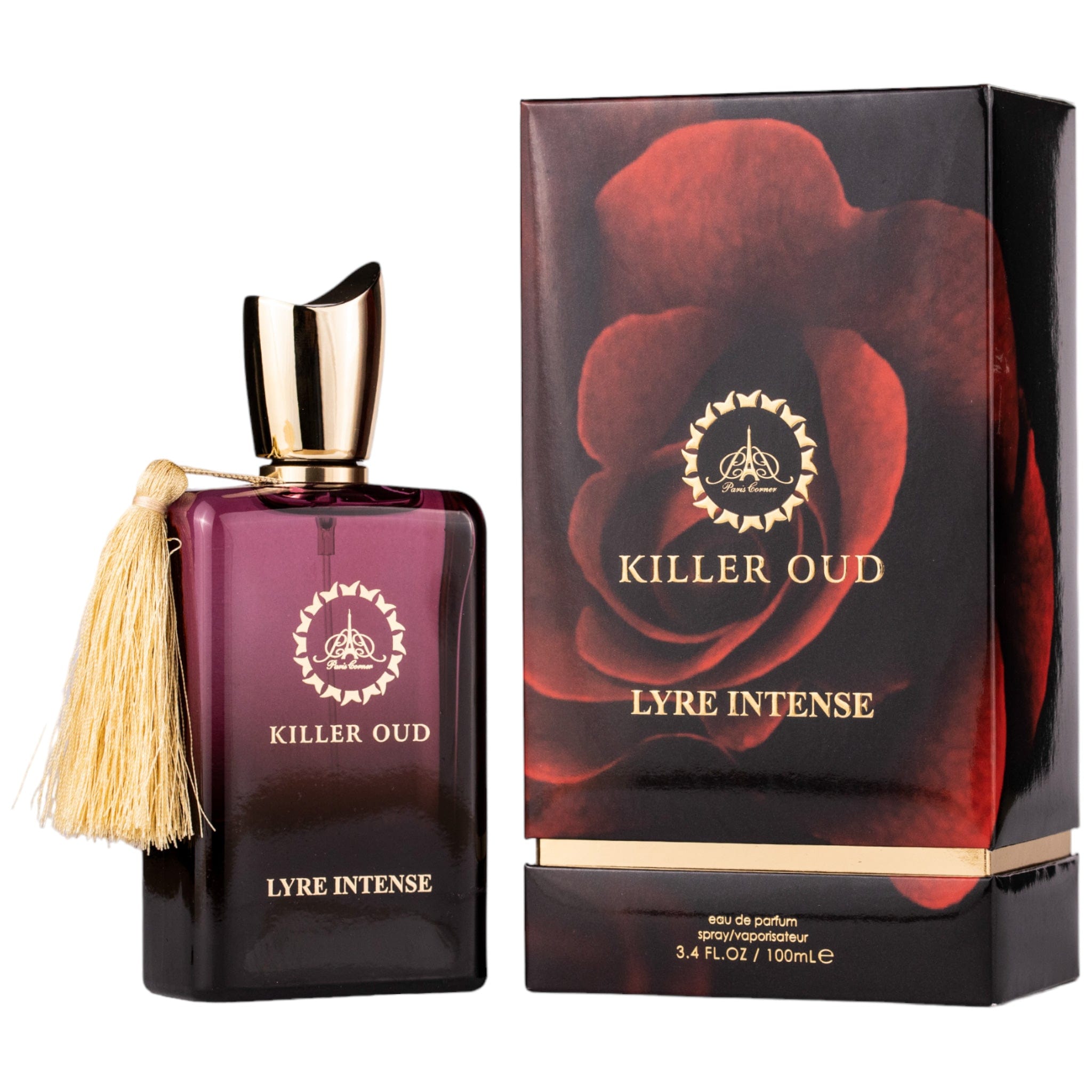 Arabian perfume Killer Oud by Paris Corner Lyre Intense 100ml Eau de parfum 307025