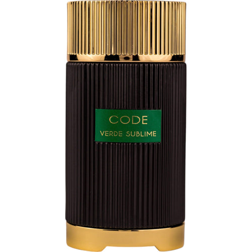 Arabian perfume La Fede Code Verde Sublime 100ml Eau de parfum 307304