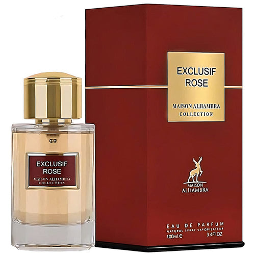 Arabian perfume Maison Alhambra Exclusif Rose Collection 100ml Eau de parfum 306469