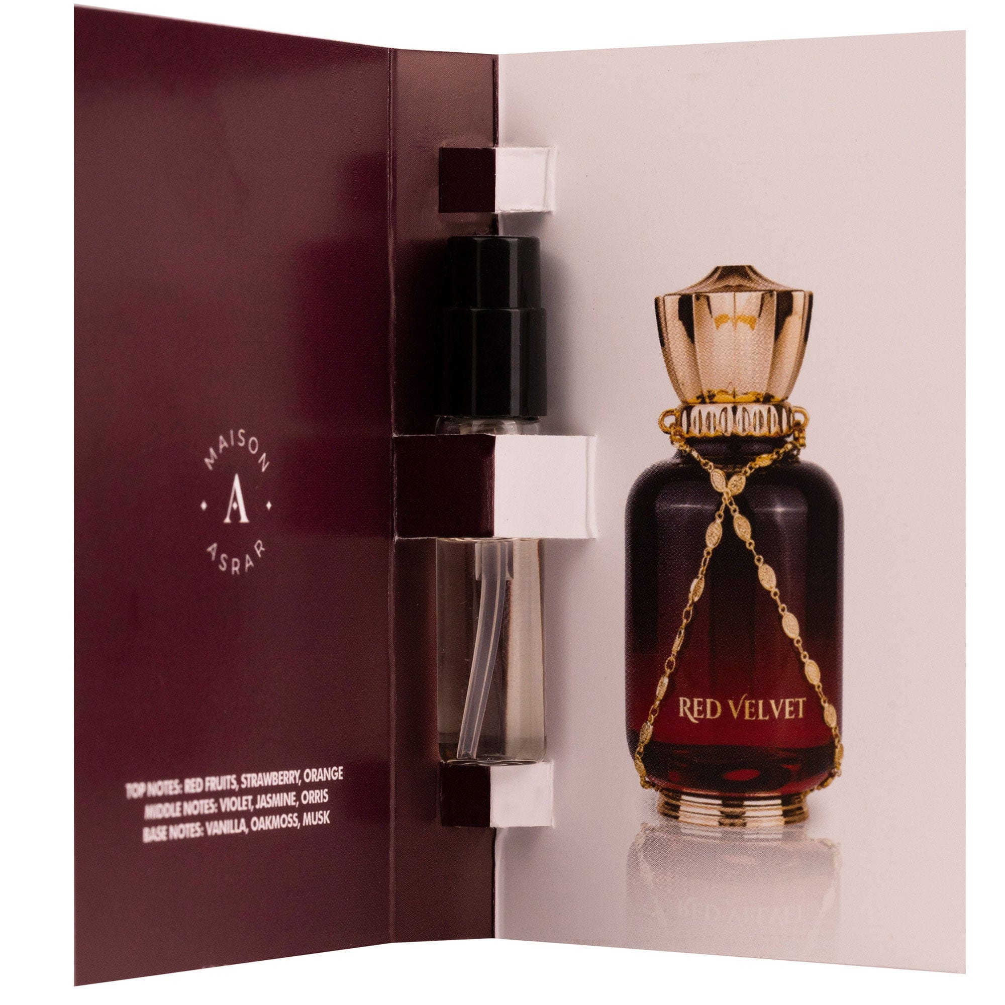 Arabian perfume Maison Asrar Red Velvet 2ml Eau de parfum 306615