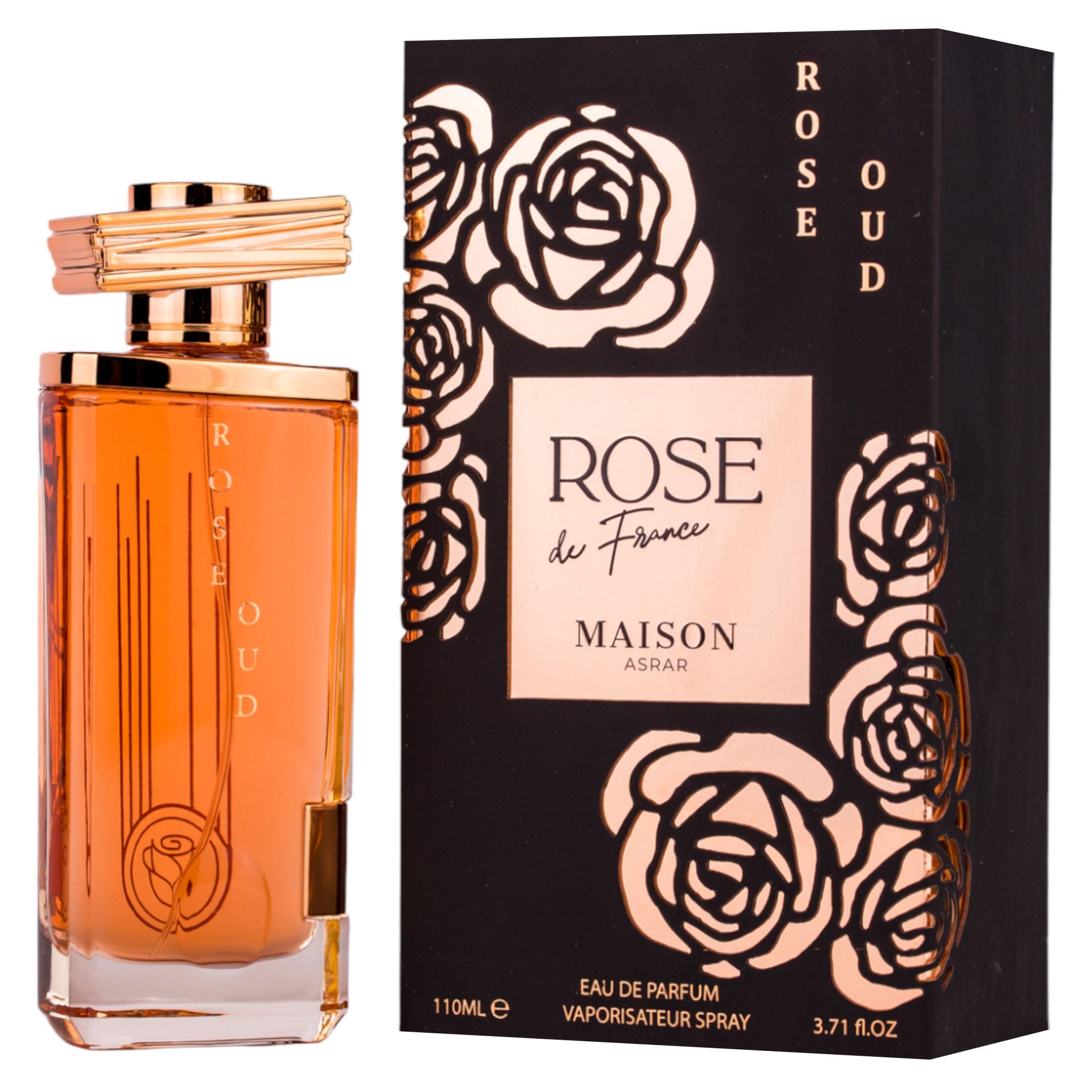 Arabian perfume Maison Asrar Rose Oud 110ml Eau de parfum 305916