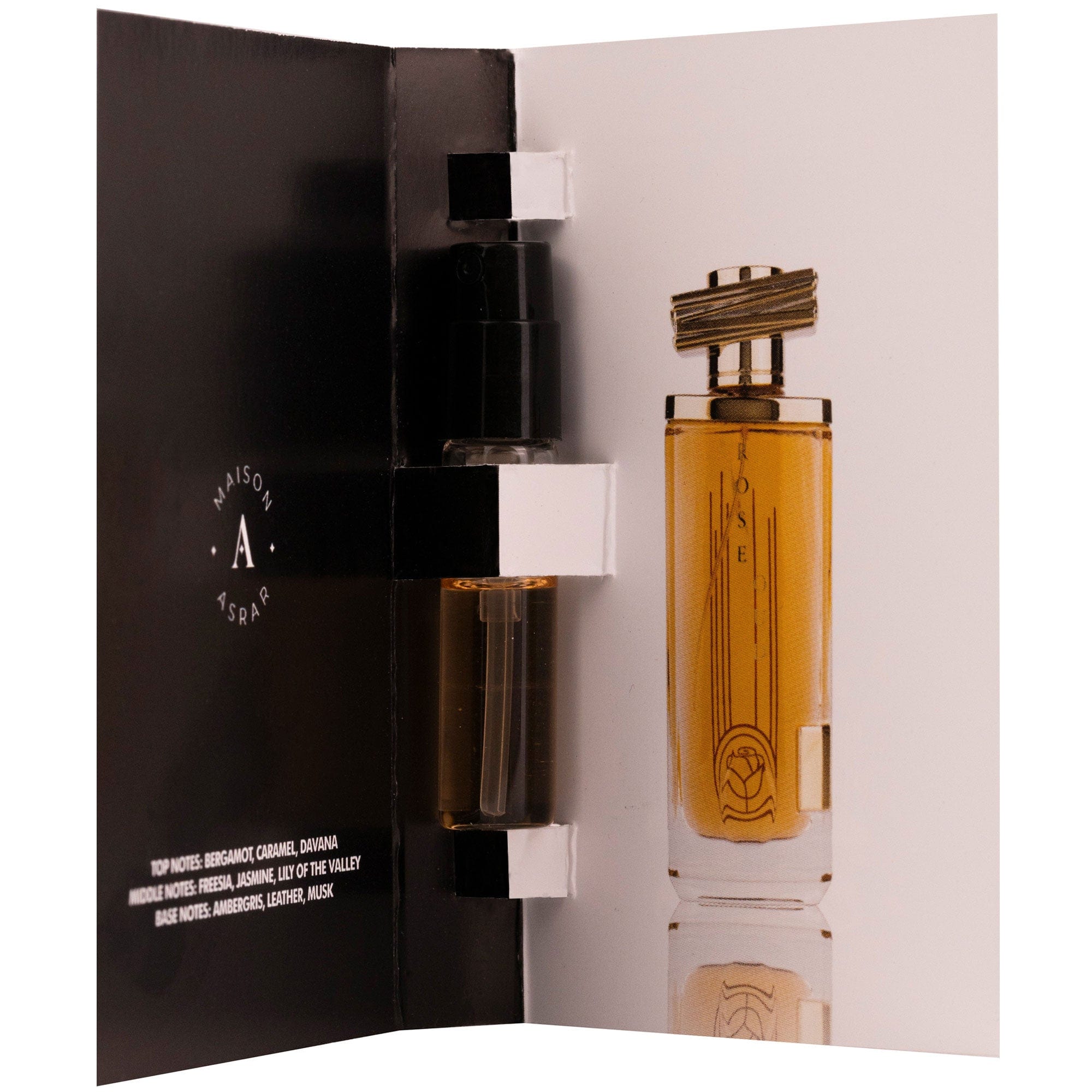 Arabian perfume Maison Asrar Rose Oud 2ml Eau de parfum 306609