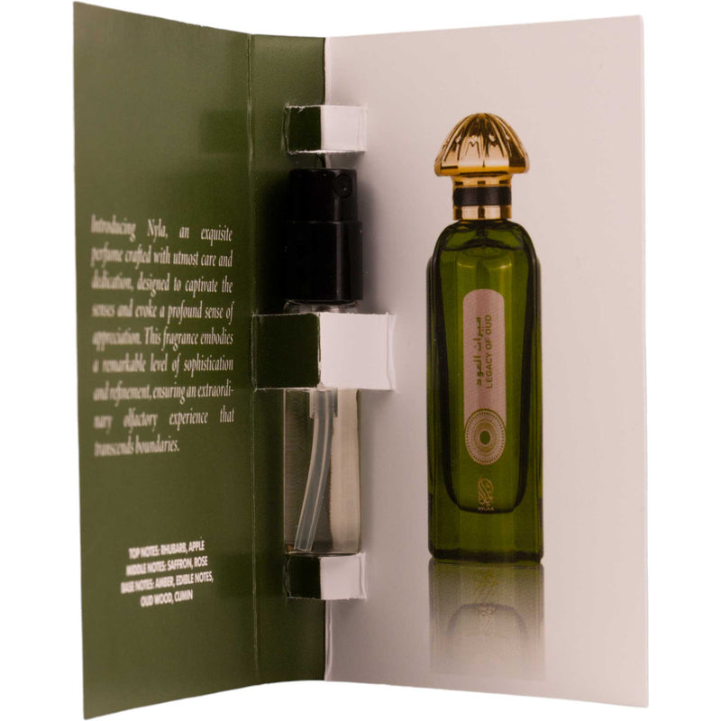 Arabian perfume Nylaa Legacy of Oud 2ml Eau de parfum 306646