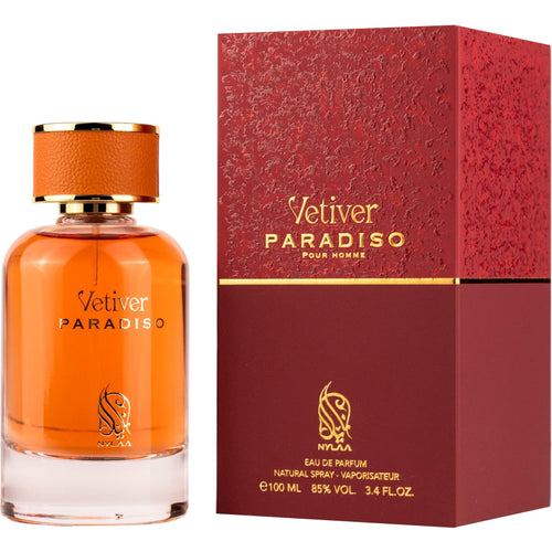Arabian perfume Nylaa Vetiver Paradiso 100ml Eau de parfum 307231