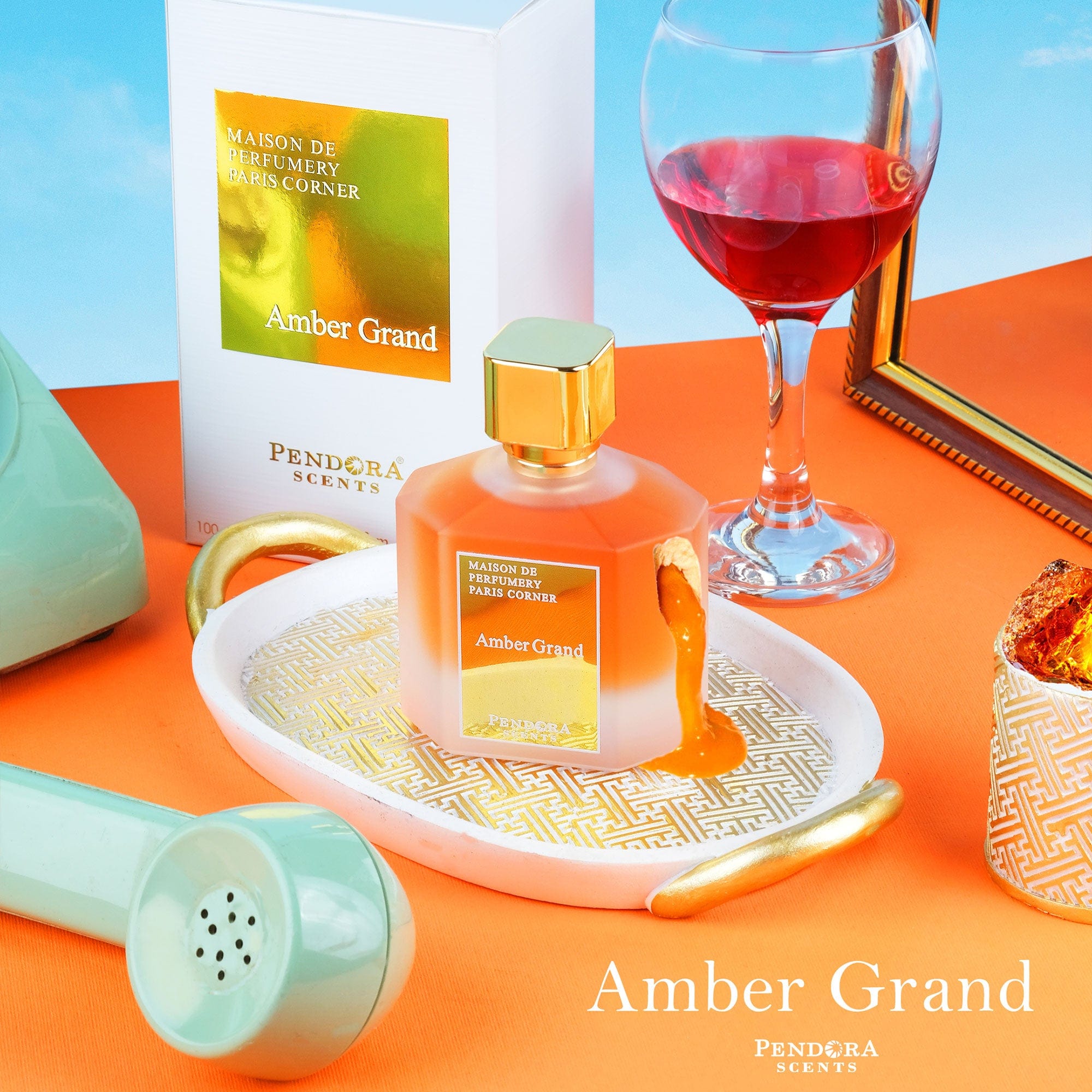 Arabian perfume Pendora Scents by Paris Corner Amber Grand 100ml Eau de parfum 307080