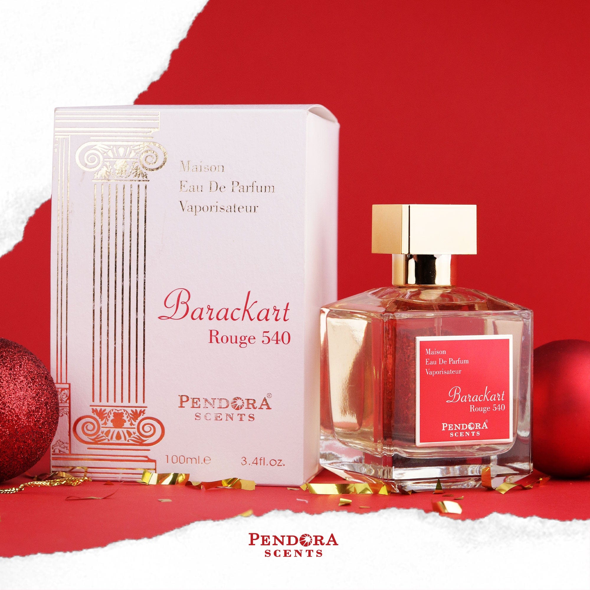 Arabian perfume Pendora Scents by Paris Corner Barackart Rouge 540 100ml Eau de parfum 307090