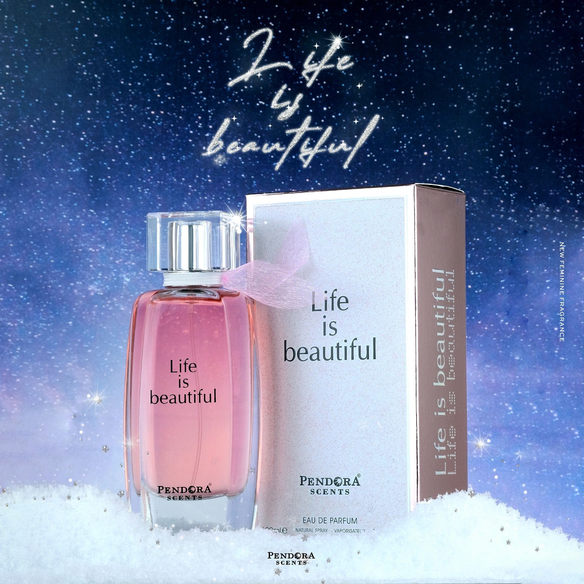 Arabian perfume Pendora Scents by Paris Corner Life is Beautiful 100ml Eau de parfum 307078