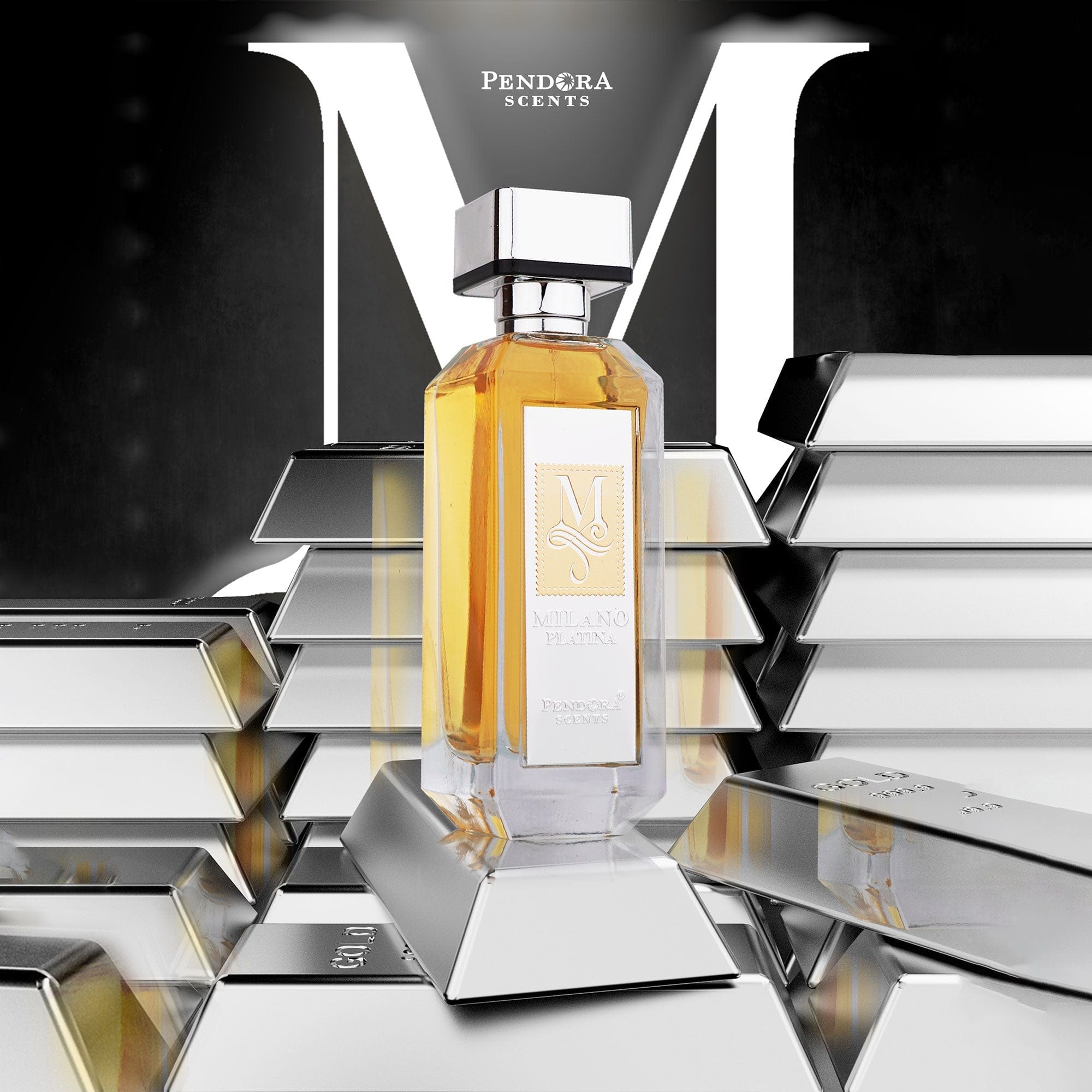 Arabian perfume Pendora Scents by Paris Corner Milano Platina 100ml Eau de parfum 307089
