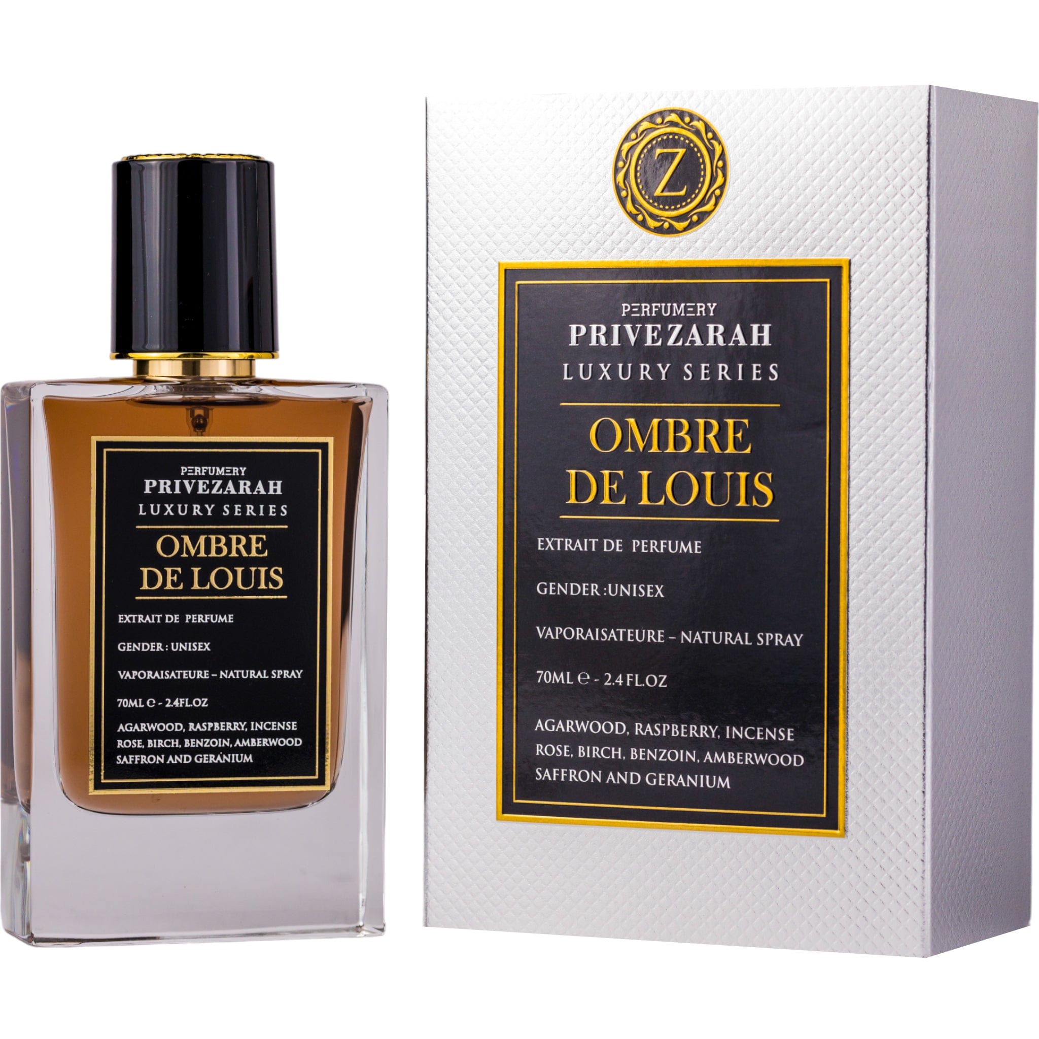 Arabian perfume Privezarah by Paris Corner Ombre de Louis 80ml Eau de parfum 307516