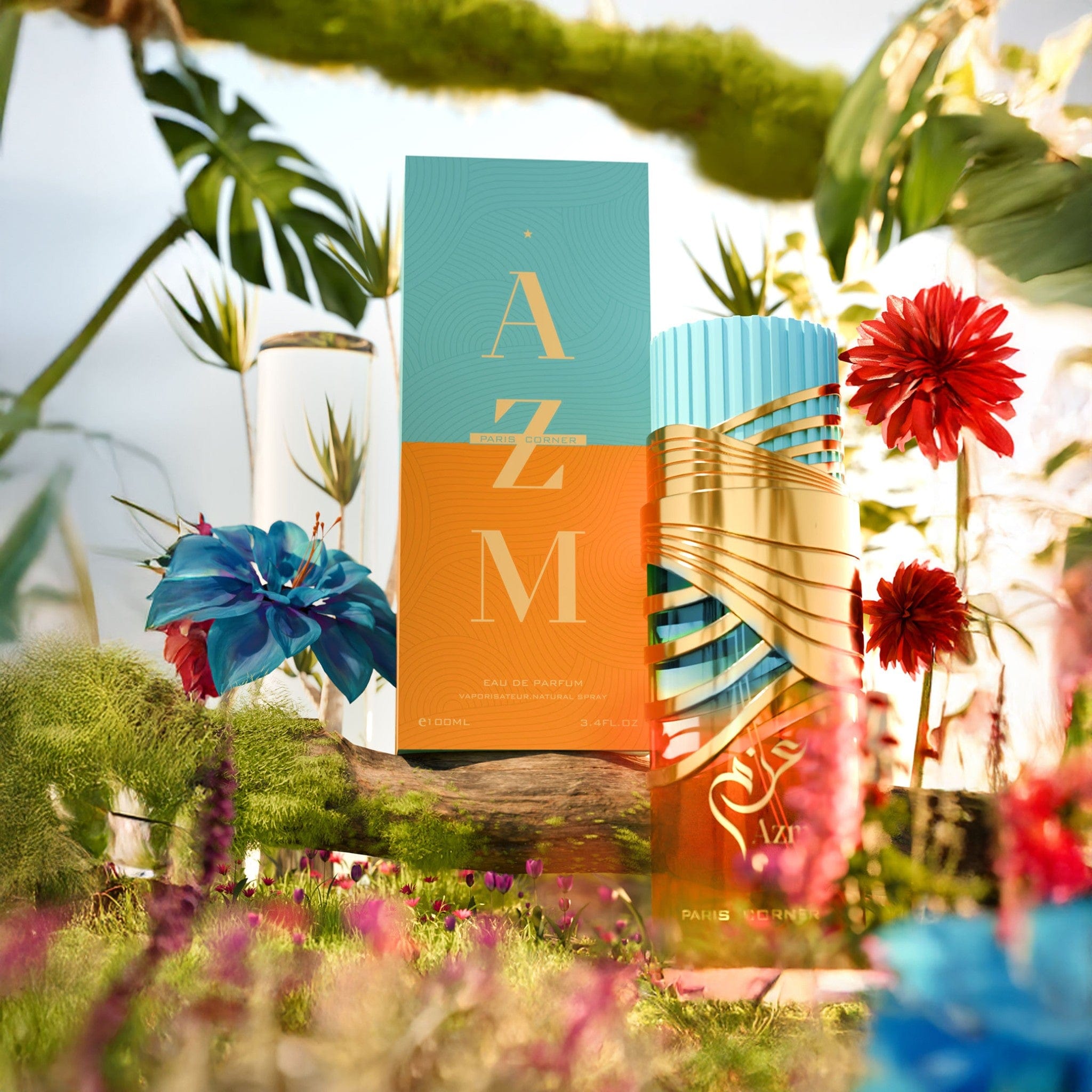 Azm Eau de Parfum 100ml by Paris Corner - Unisex Perfume - EDP - 100ml 309750