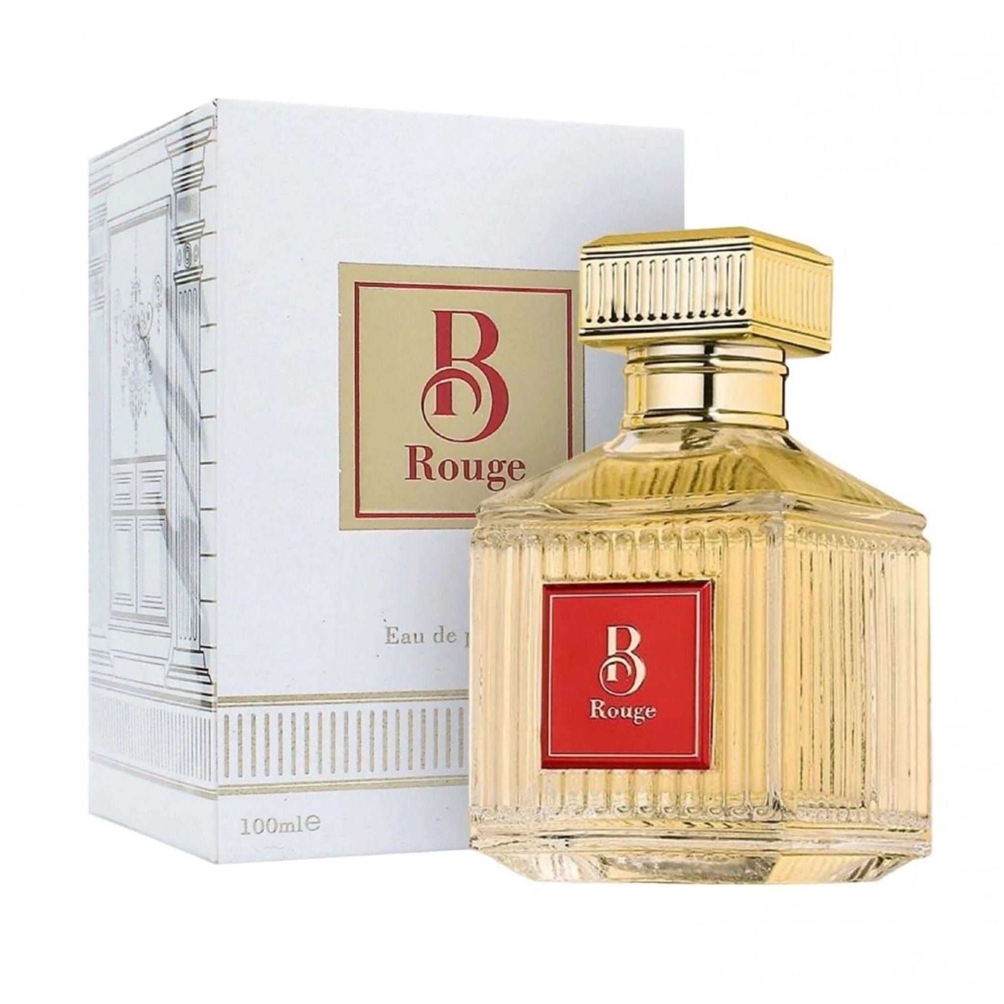 B Rouge Eau de Parfum 100ml by Fragrance World - Unisex Perfume - EDP - 100ml 309583