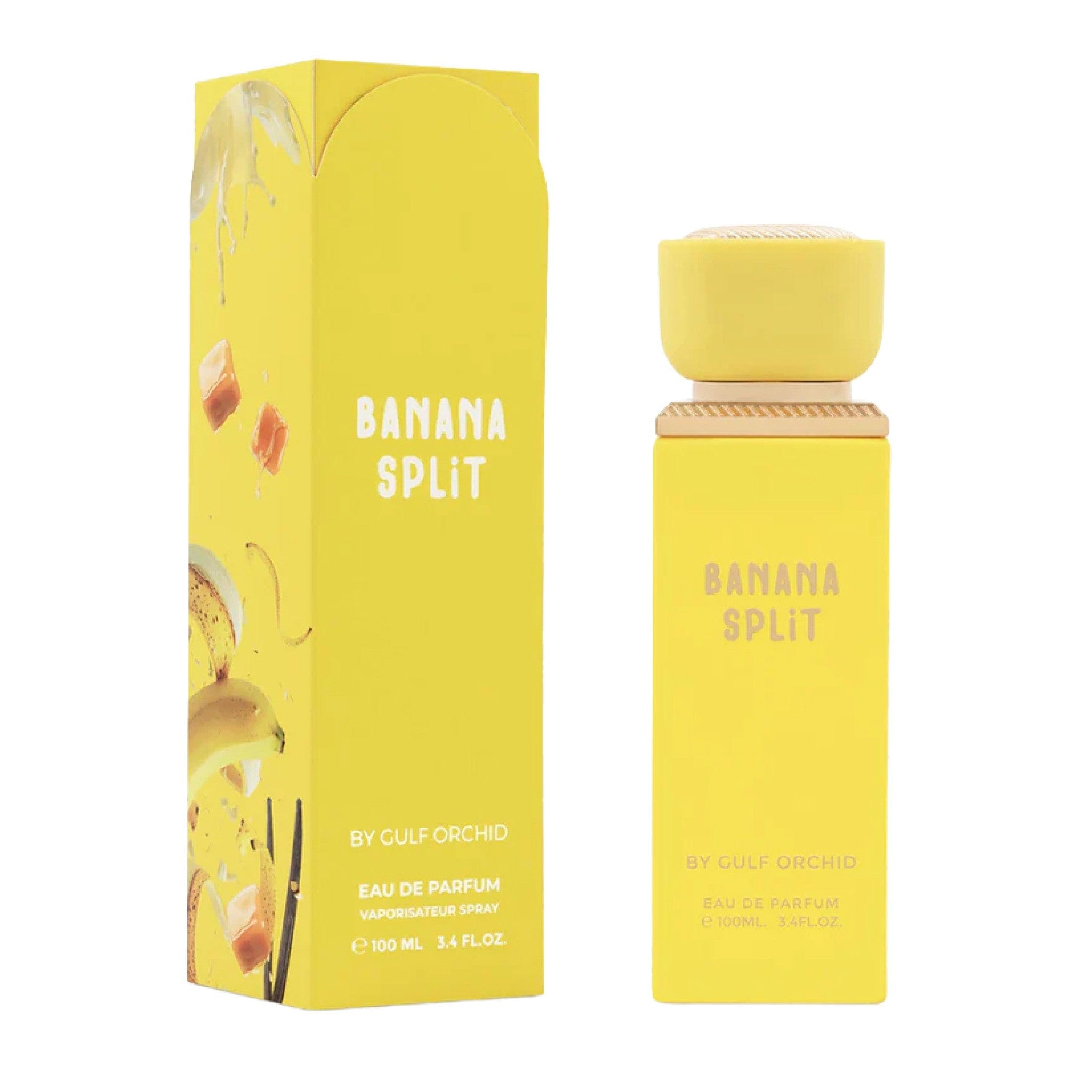 Banana Split Eau de Parfum 100ml by Gulf Orchid - Unisex Perfume - EDP - 100ml 310377