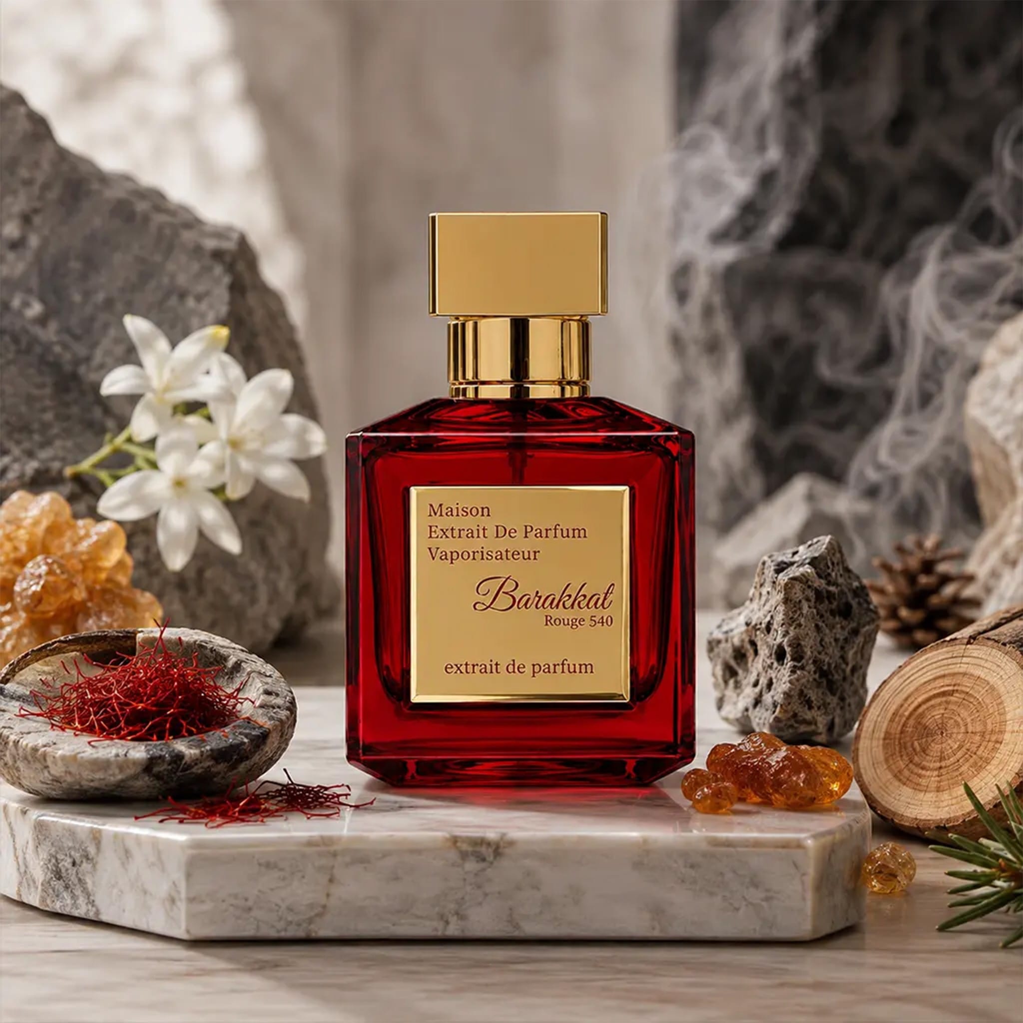 Barakkat Rouge 540 by Fragrance World - Unisex Perfume - Extrait de Parfum - 100 ml 311625