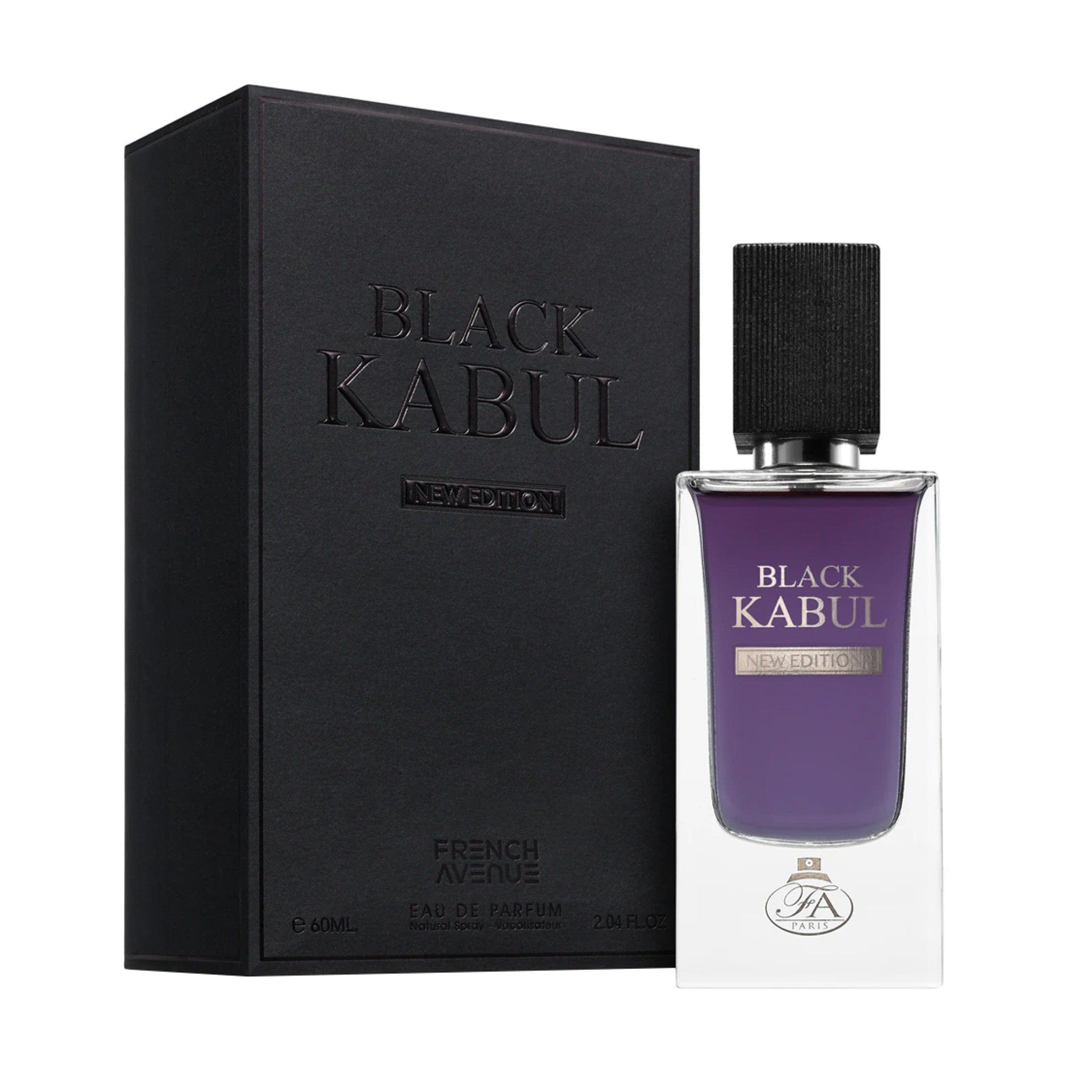 Black Kabul Eau de Parfum 60ml by French Avenue - Unisex Perfume - EDP - 60ml 310359