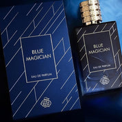 Blue Magician Eau de Parfum 100ml by Fragrance World - Unisex Perfume - EDP - 100ml 309727