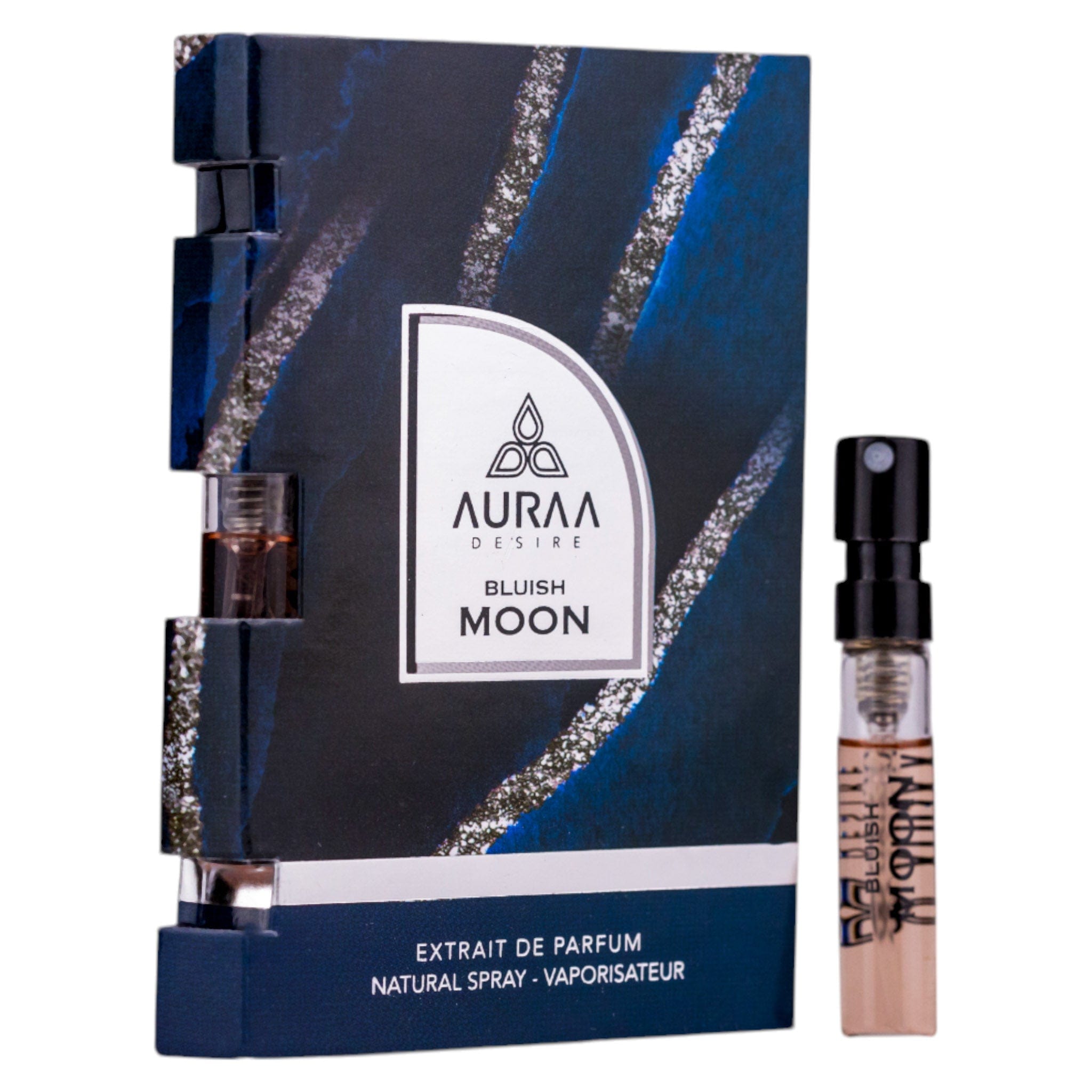 Bluish Moon by Auraa Desire - Extrait de Perfume Unisex - 2 ml 308575