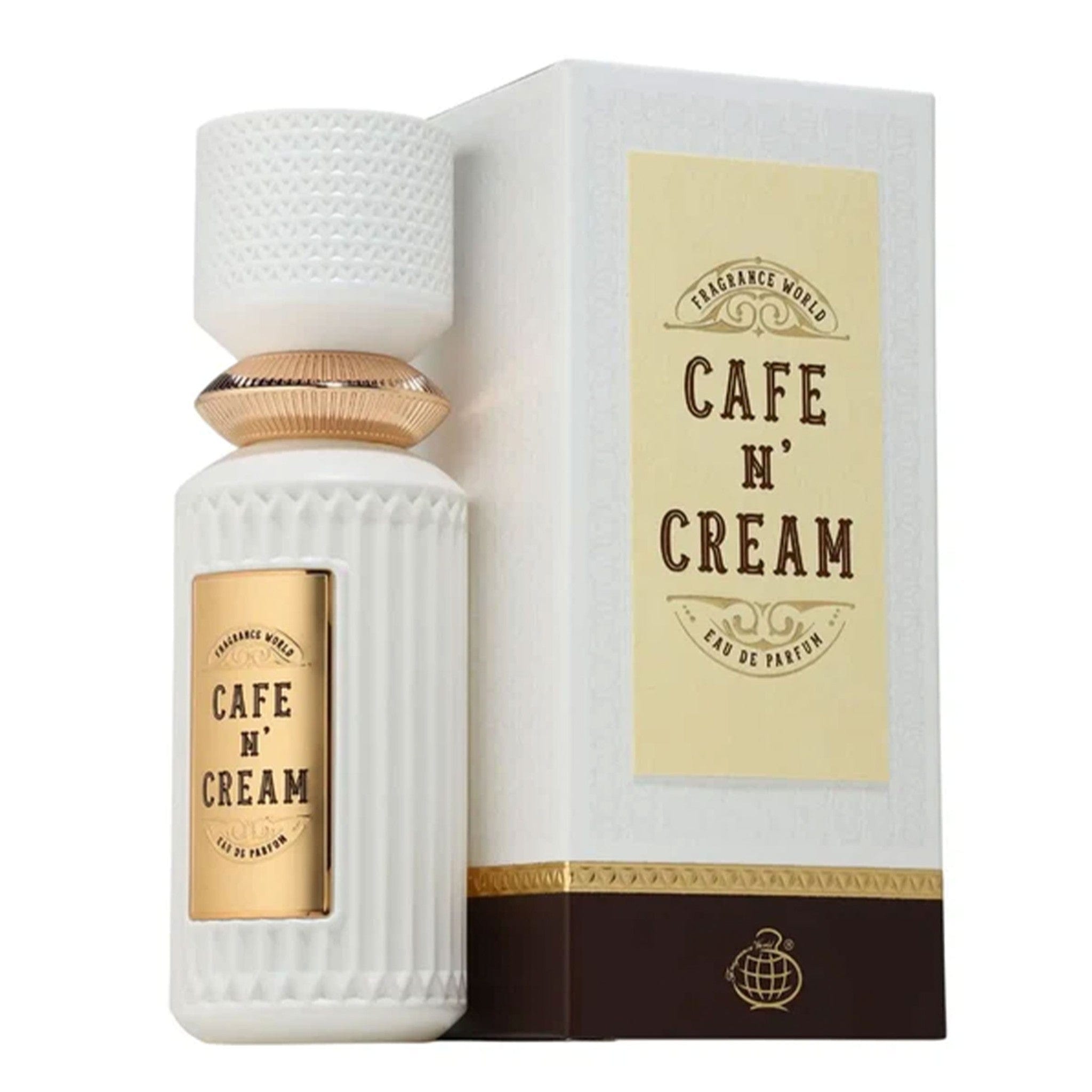 Cafe N' Cream Eau de Parfum 100ml by Fragrance World - Unisex Perfume - EDP - 100ml 309929
