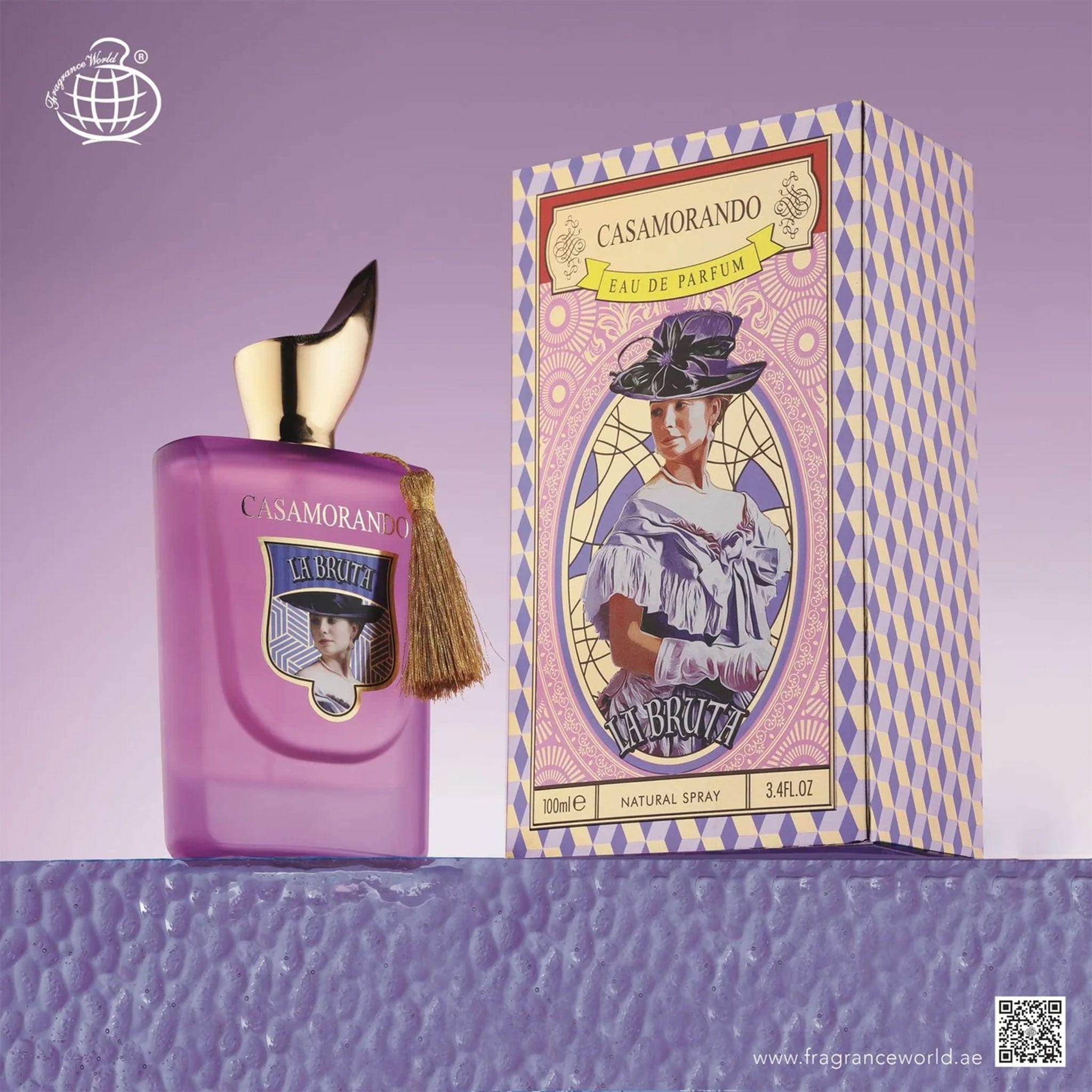 Casamorando La Bruta Eau de Parfum 100ml by Fragrance World - Women Perfume - EDP - 100ml 309576