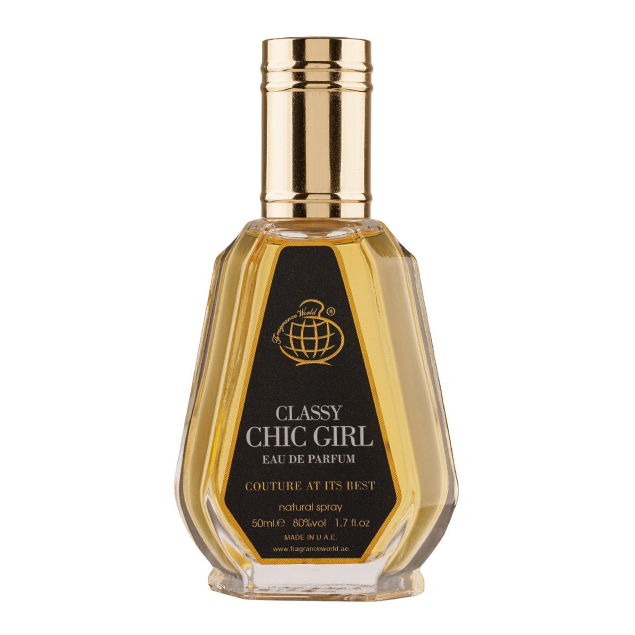 Classy Chic Girl Eau de Parfum 50ml by Fragrance World - Women Perfume - EDP - 50ml 309972