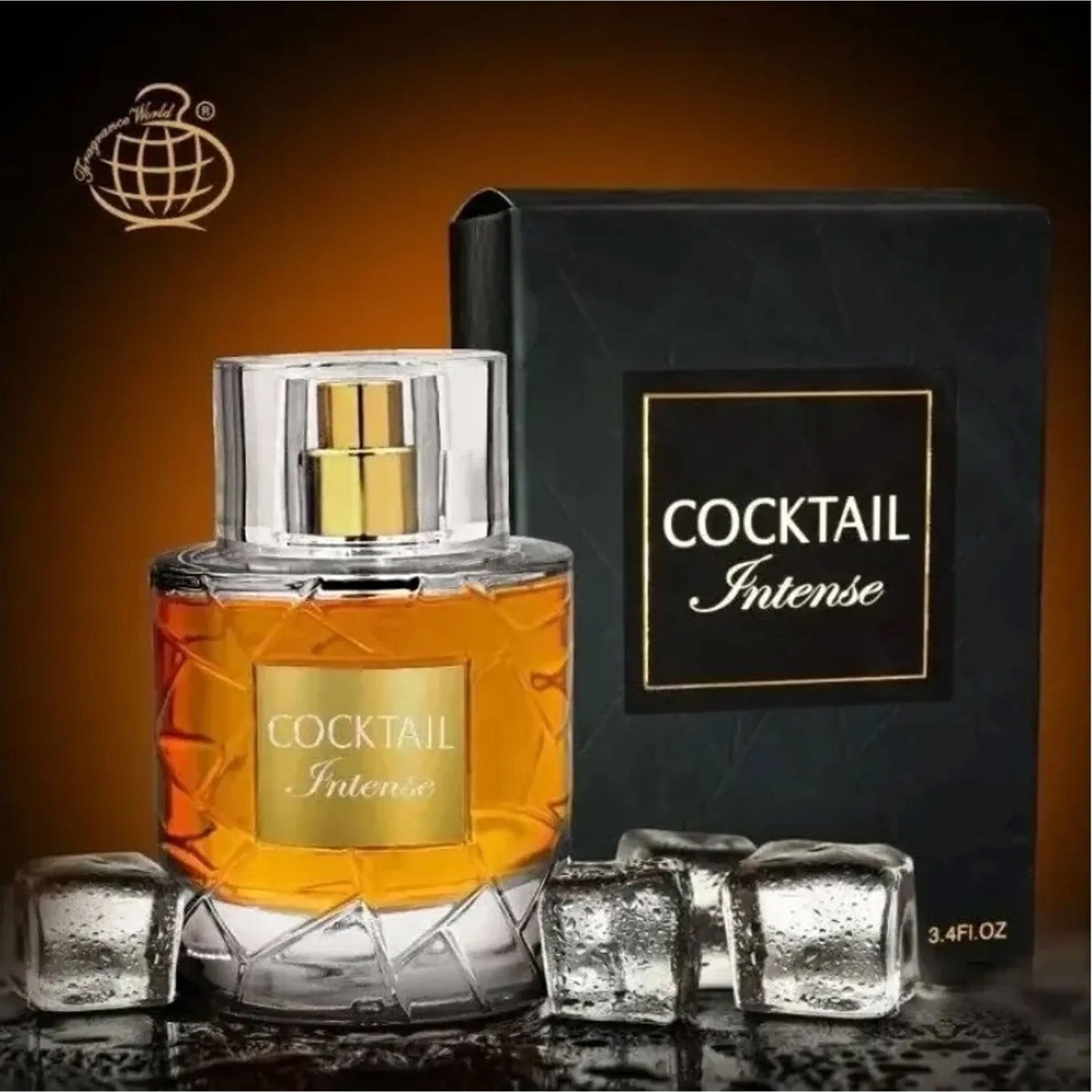 Cocktail Intense Eau de Parfum 100ml by Fragrance World - Unisex Perfume - EDP - 100ml 309575