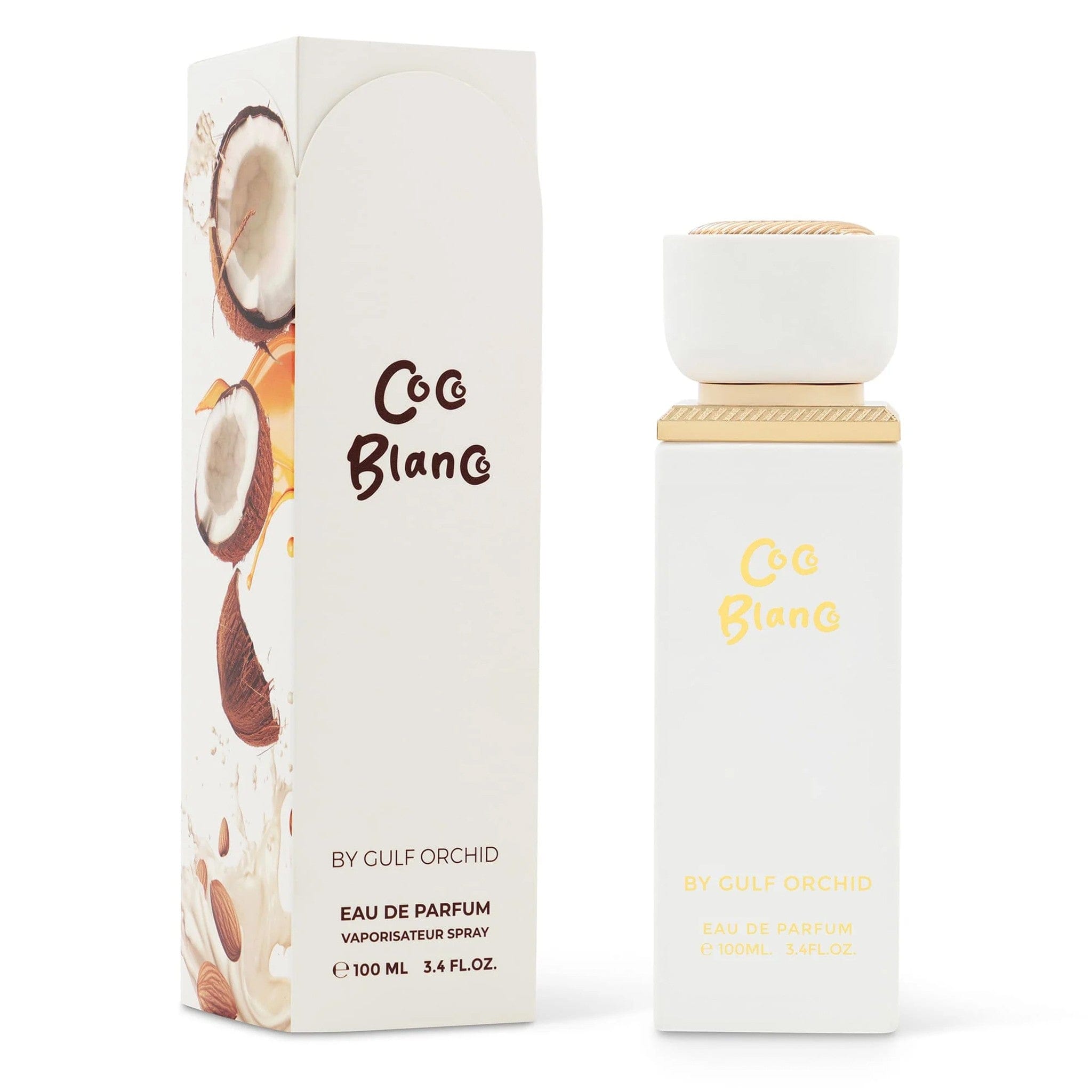 Coco Blanco Eau de Parfum 100ml by Gulf Orchid - Unisex Perfume - EDP - 100ml 309966