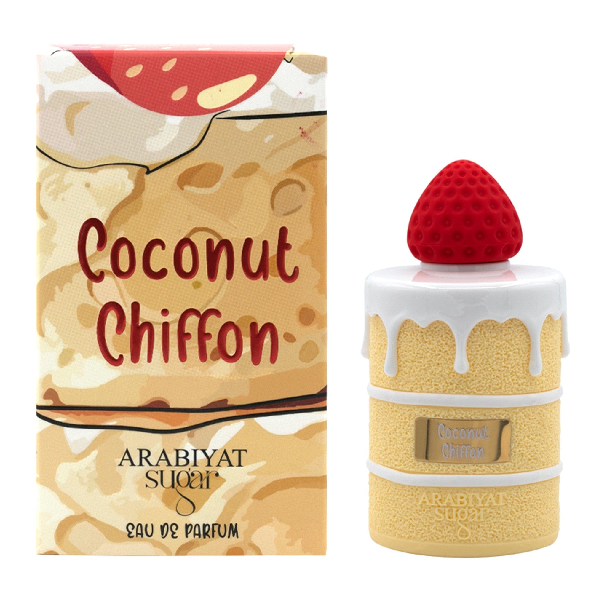 Coconut Chiffon Eau de Parfum 100ml by Arabiyat Sugar - Unisex Perfume - EDP - 100ml 310447