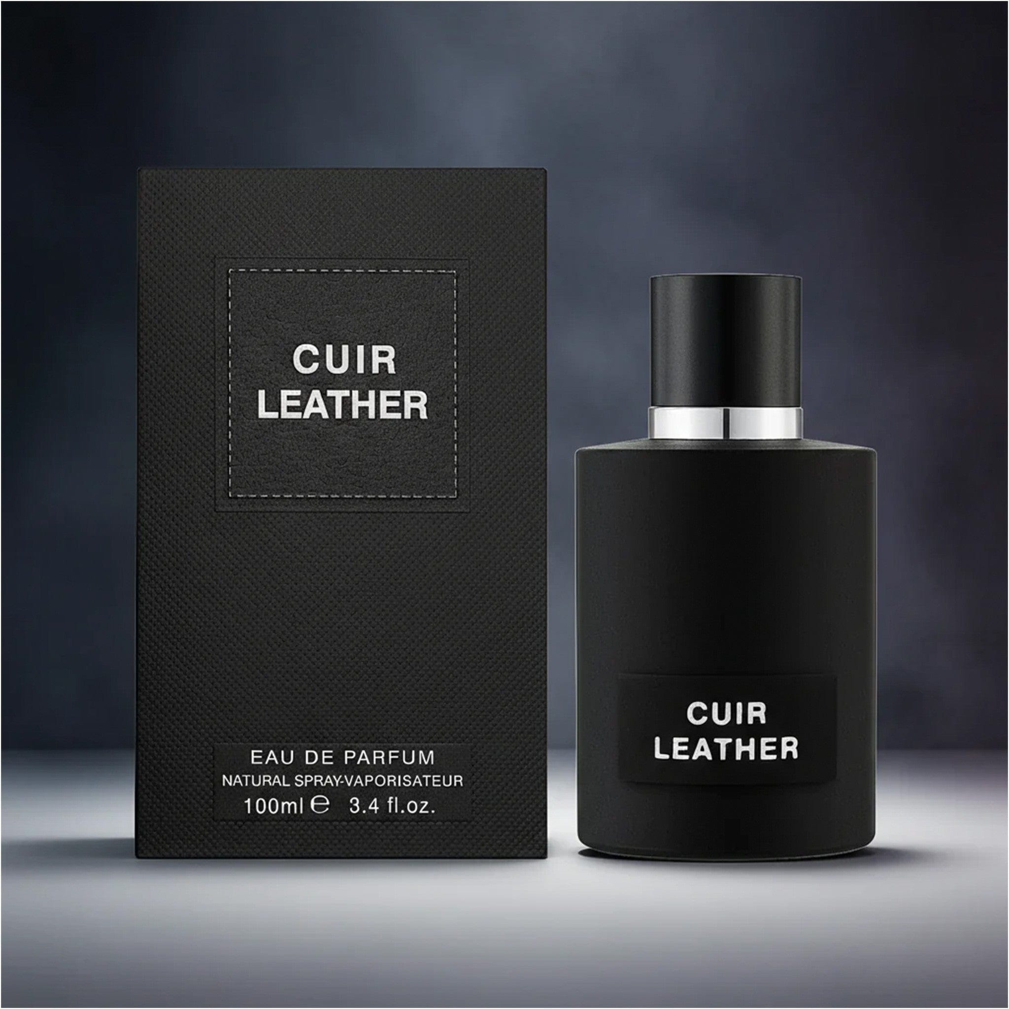 Cuir Leather Eau de Parfum 100ml by Fragrance World - Unisex Perfume - EDP - 100ml 310508