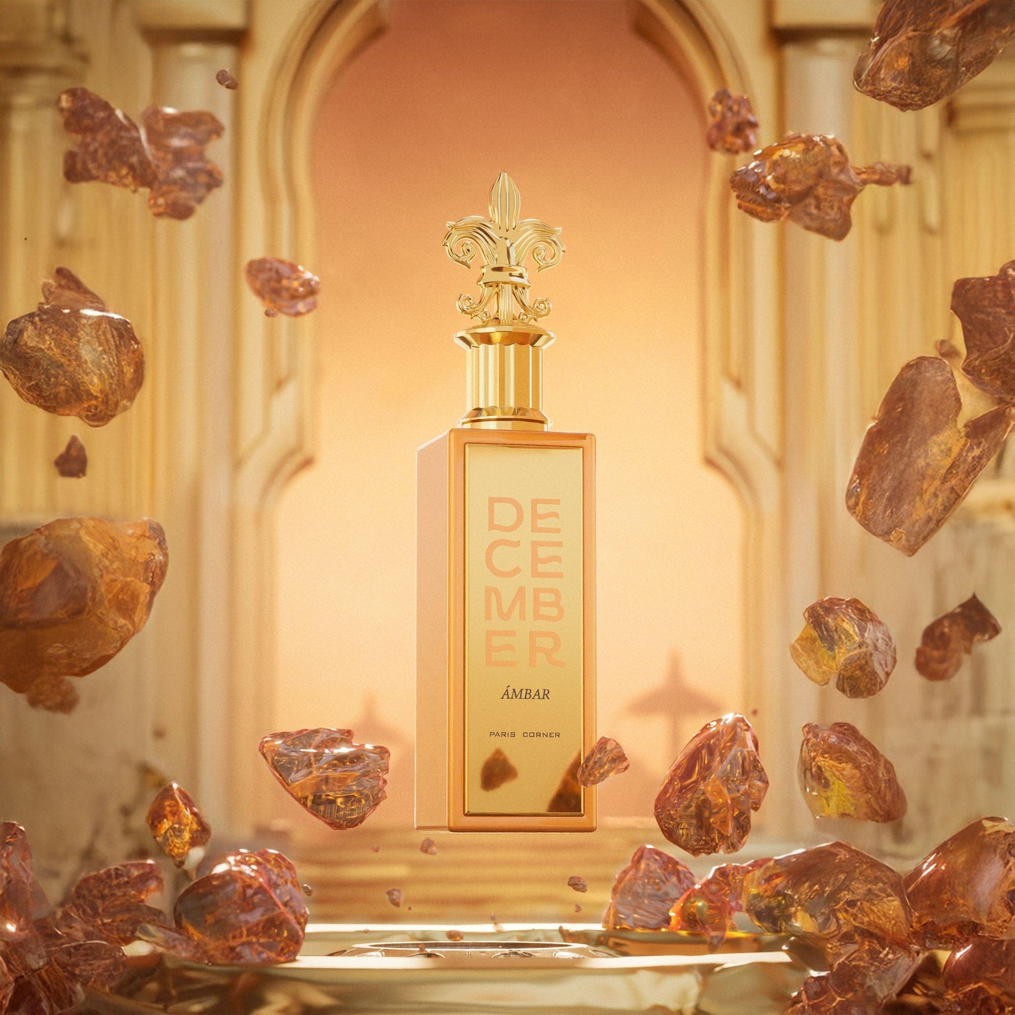 December Ambar Eau de Parfum 100ml by Paris Corner - Unisex Perfume - EDP - 85ml 310457