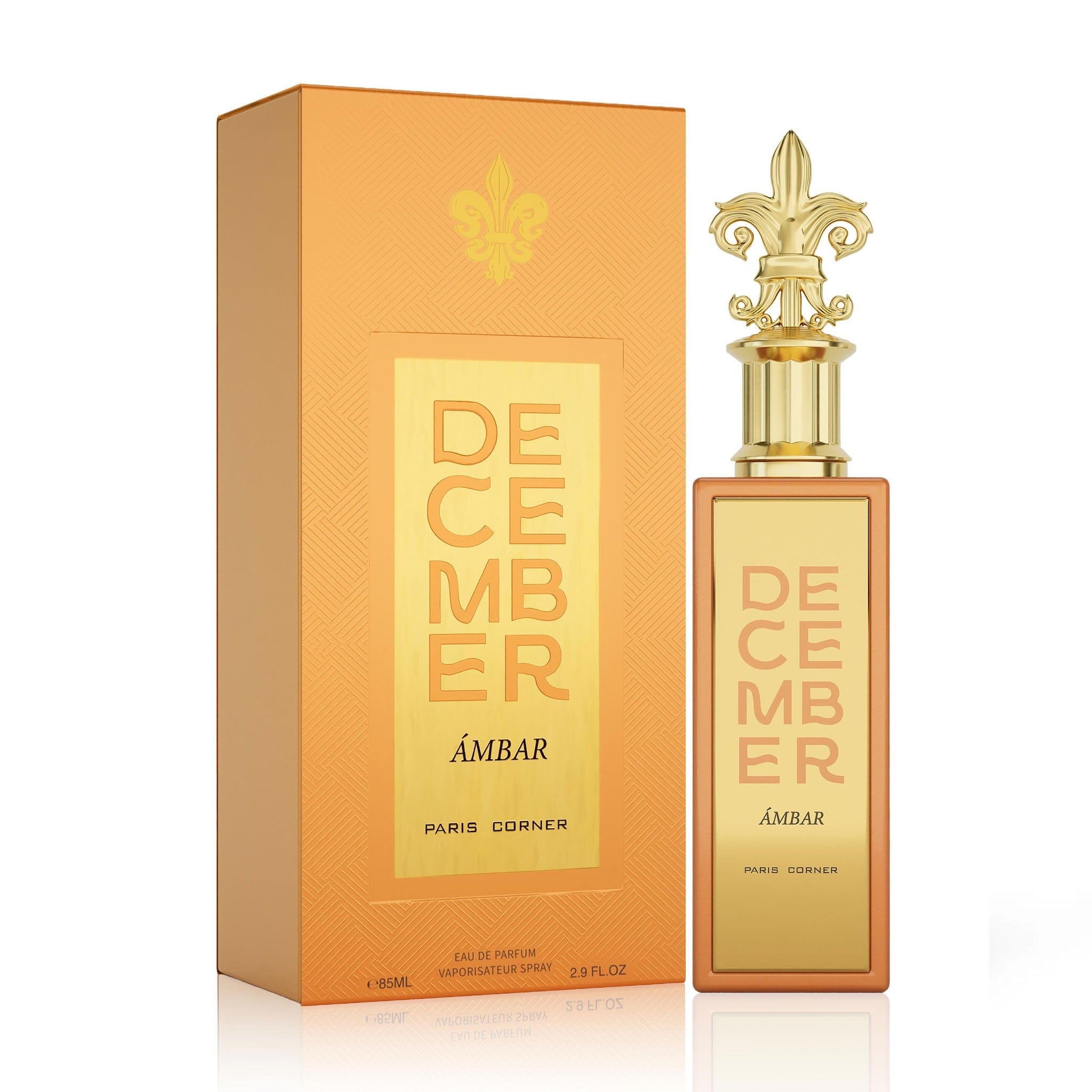 December Ambar Eau de Parfum 100ml by Paris Corner - Unisex Perfume - EDP - 85ml 310457