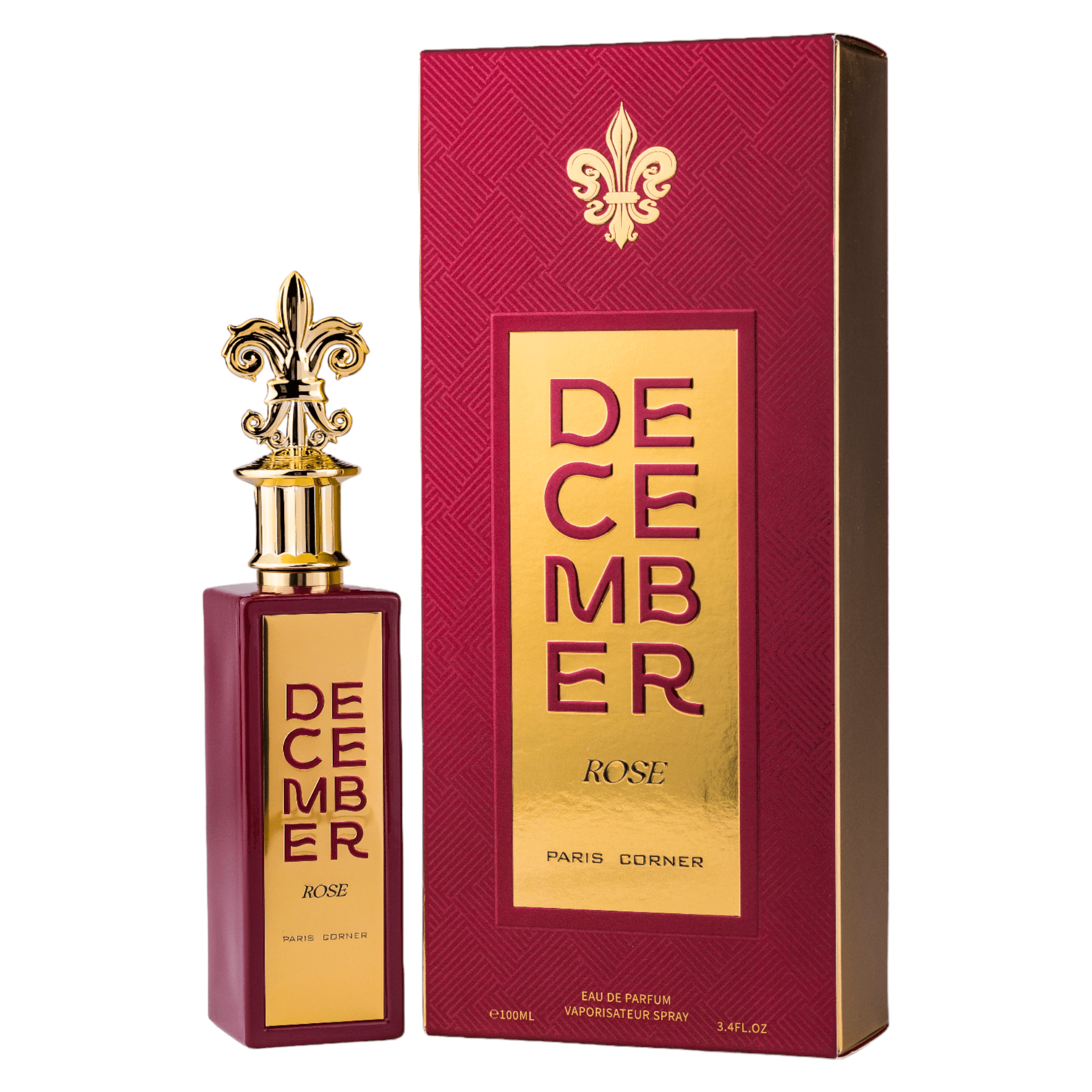 December Rose by Paris Corner - Unisex Perfume - EDP 100 ml 307822