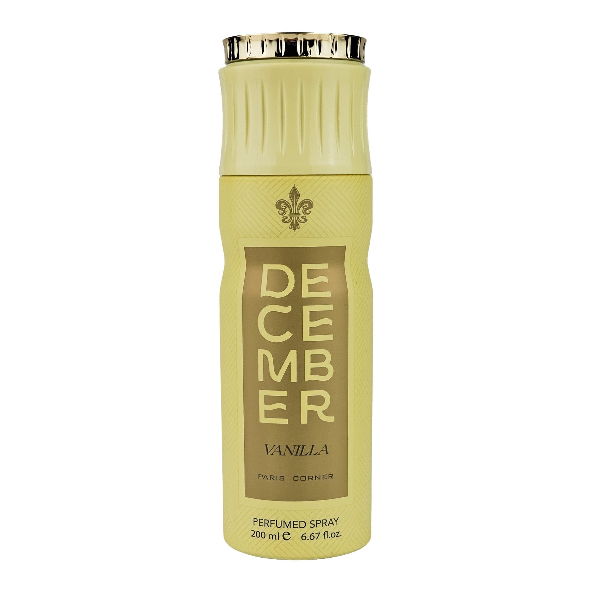 December Vanilla 200ml by Paris Corner - Unisex Perfume - Deodorant - 200ml 310229