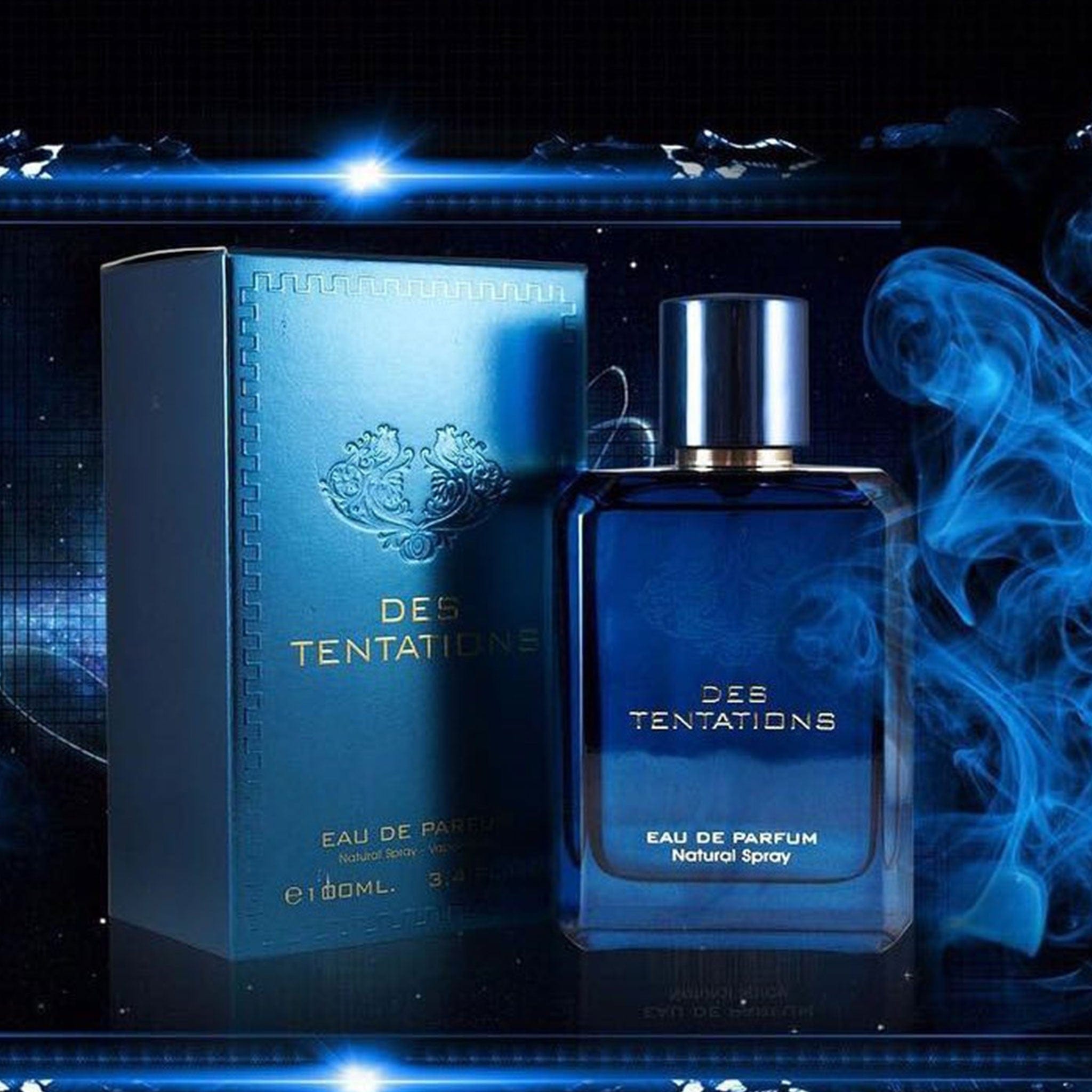 Des Tentations Eau de Parfum 100ml by Fragrance World - Men Perfume - EDP - 100ml 309574
