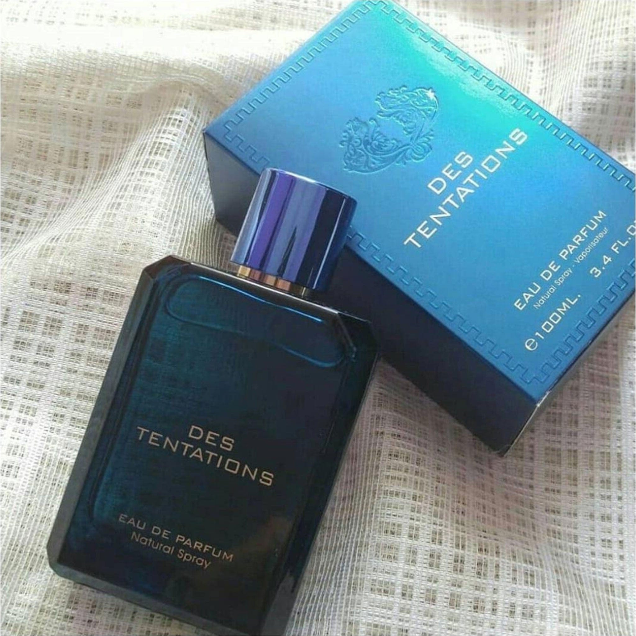 Des Tentations Eau de Parfum 100ml by Fragrance World - Men Perfume - EDP - 100ml 309574